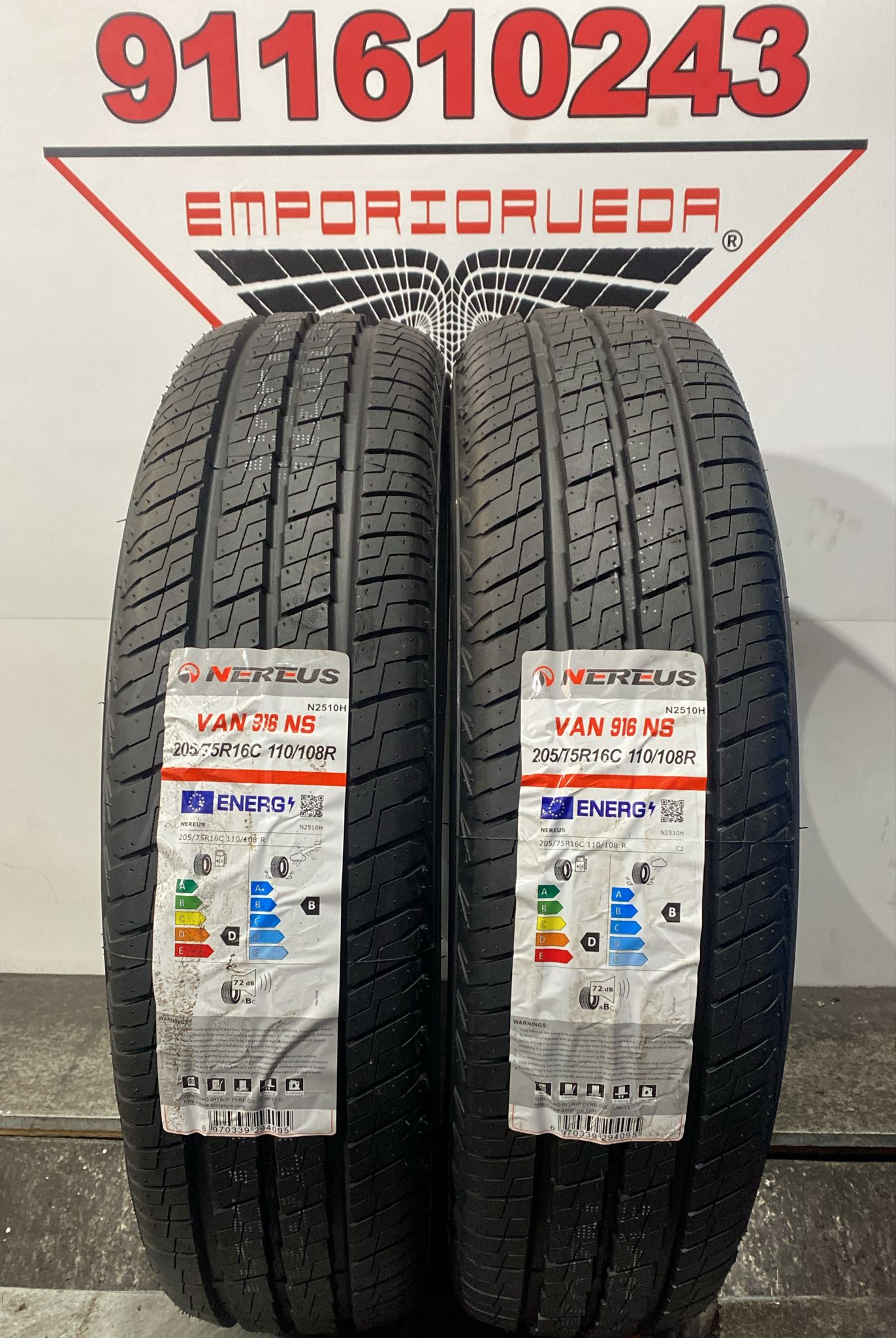 NEREUS  205/75 R16C 110/108 R