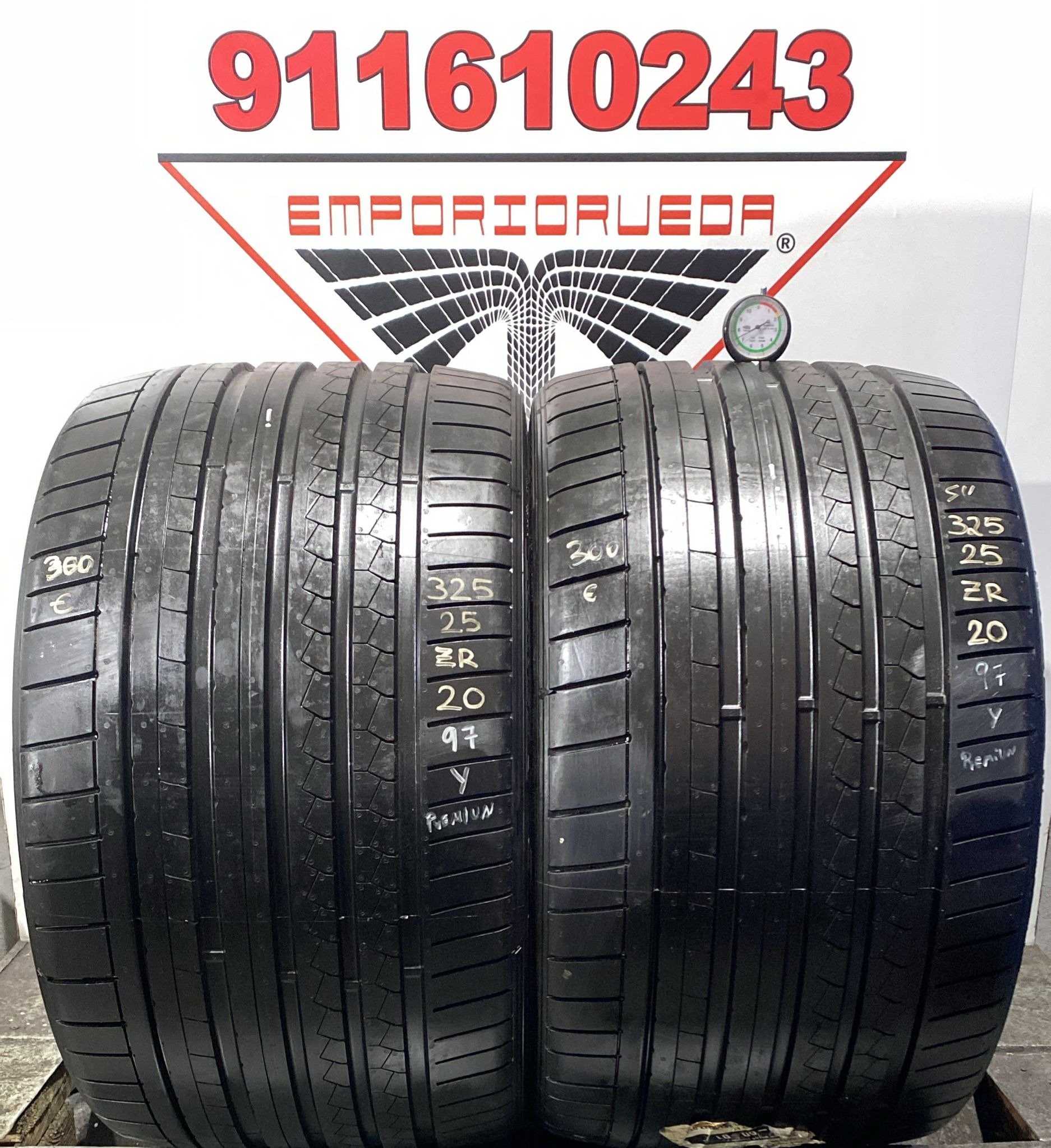 DUNLOP SPORT MAX RT USADO PREMIUM  325/25 R20 97 Y