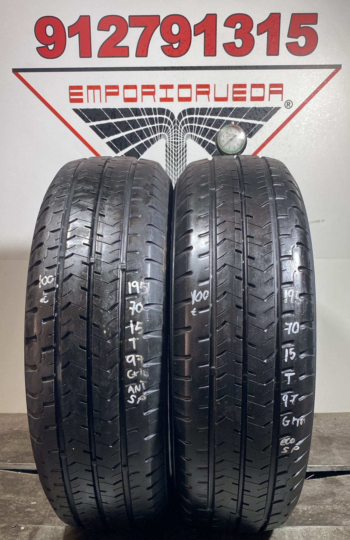 UNIROYAL  USADO ECONOMICO  195/70 R15 97 T