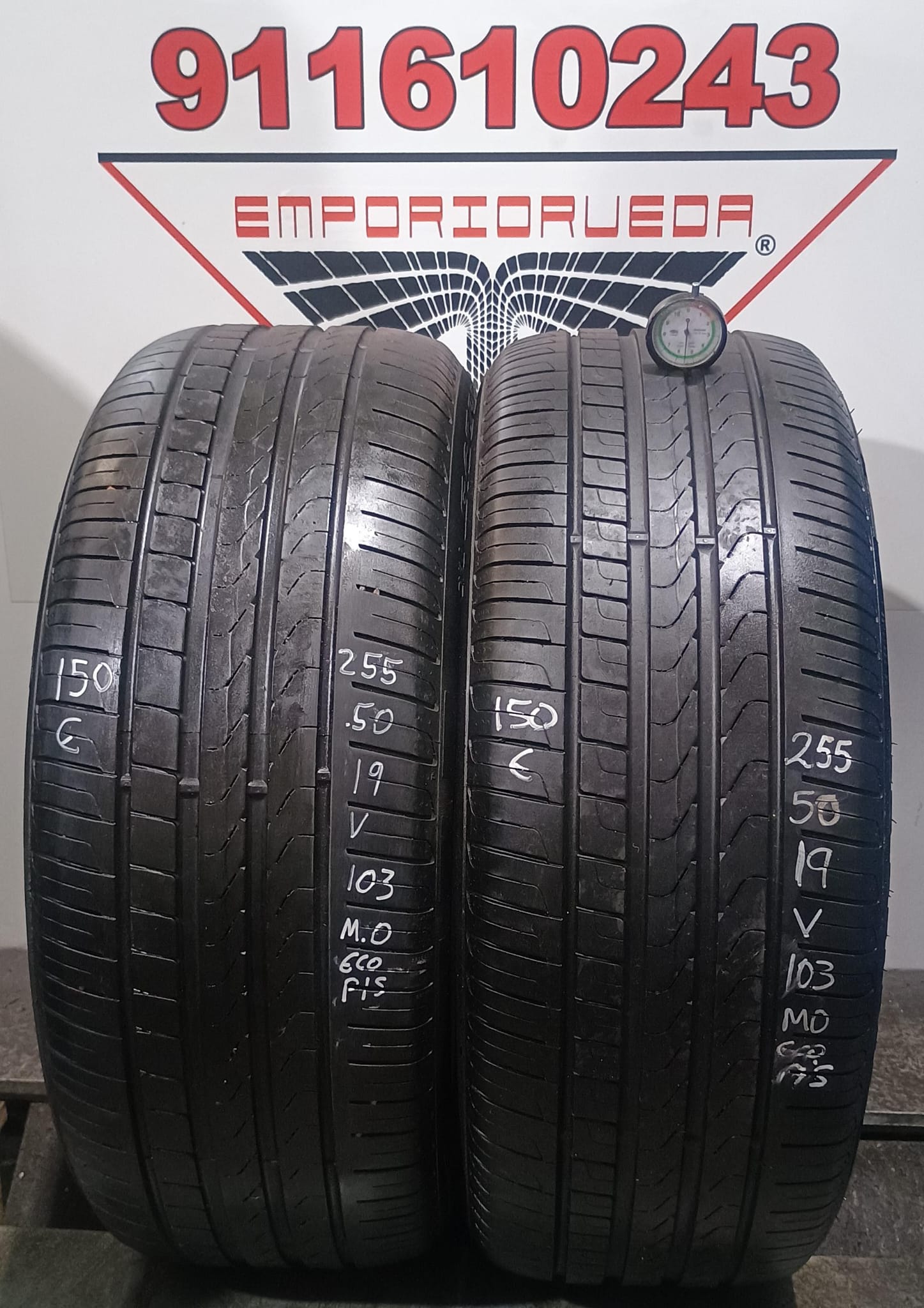 PIRELLI SCORPION VERDE USADO ECONOMICO  255/50 R19 103 V