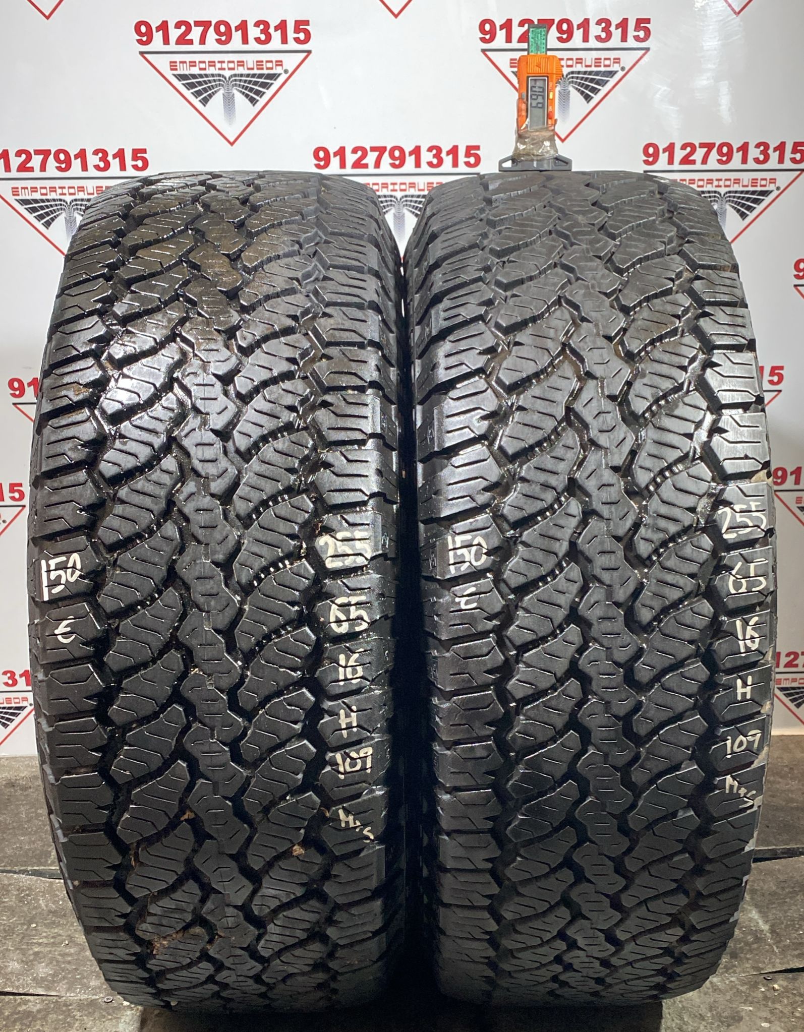 GENERAL  USADO M+S 255/65 R16 109 H