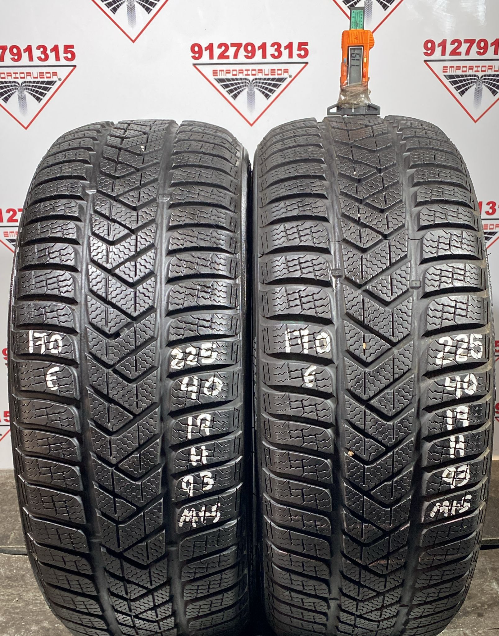 PIRELLI SOTTOZERO 3 USADO M+S 225/40 R19 93 H