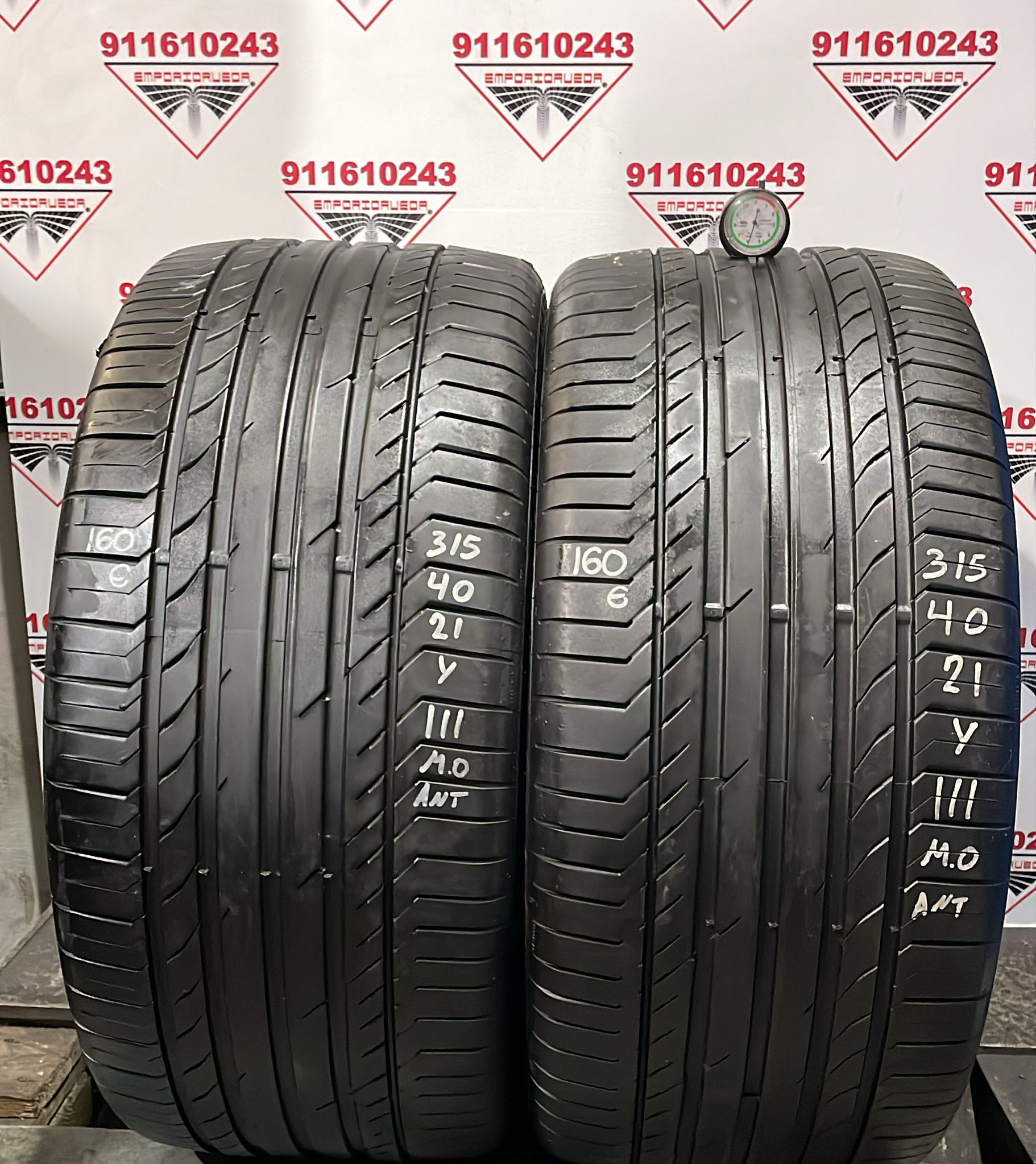 CONTINENTAL CONTISPORTCONTACT 5 MO USADO  315/40 R21 111 Y