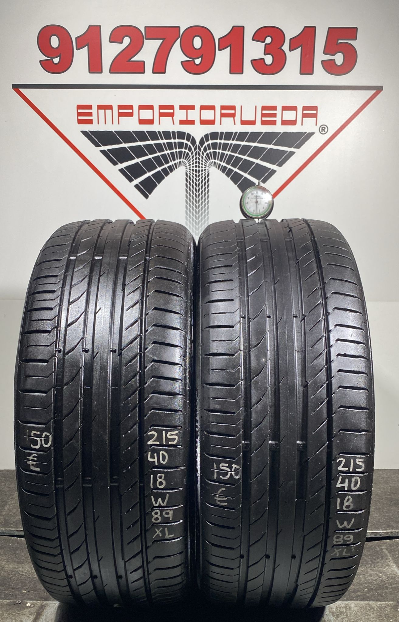 CONTINENTAL CONTISPORTCONTACT 5 USADO  215/40 R18 89 W