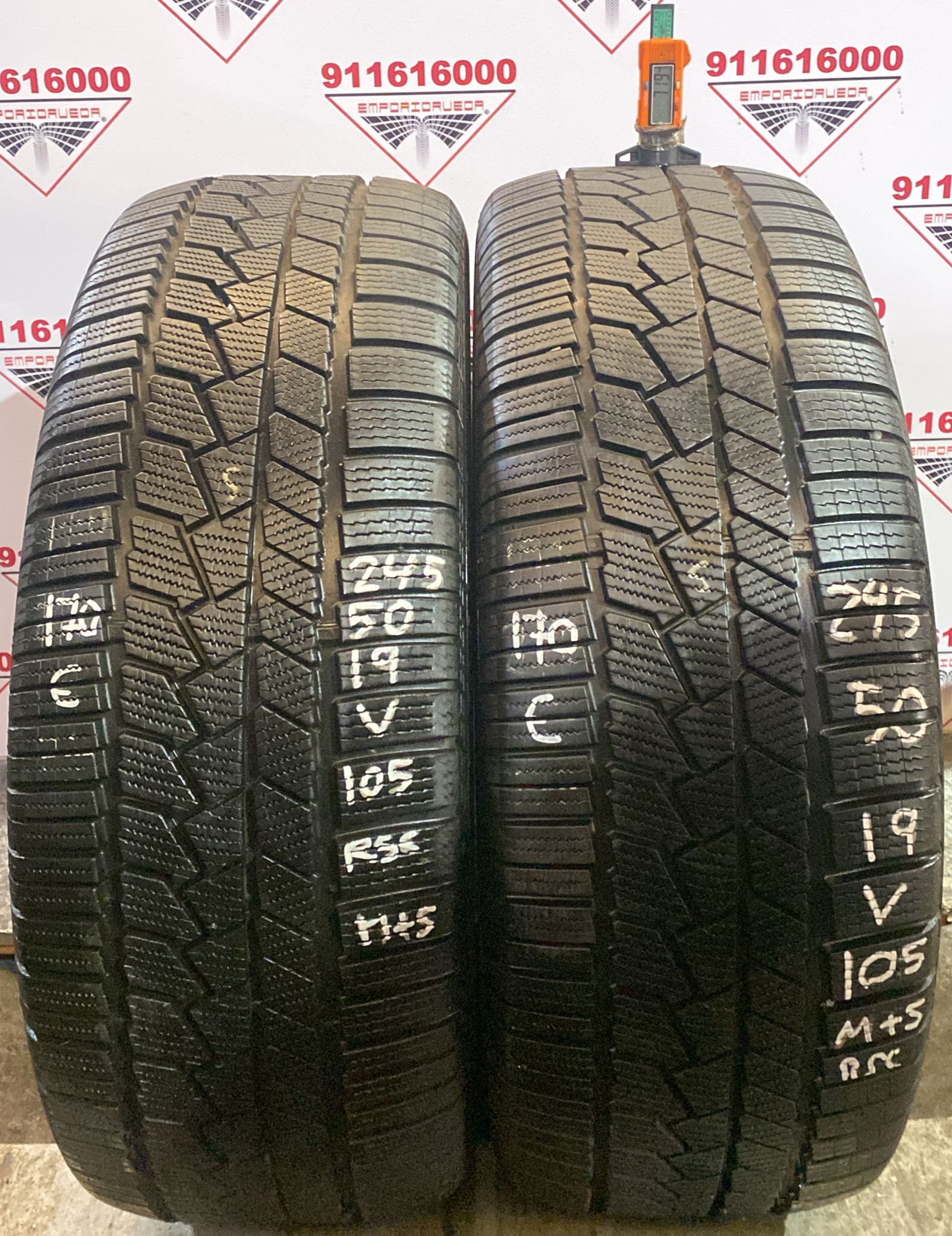 CONTINENTAL WINTERCONTACT USADO RSCM+S 245/50 R19 105 V