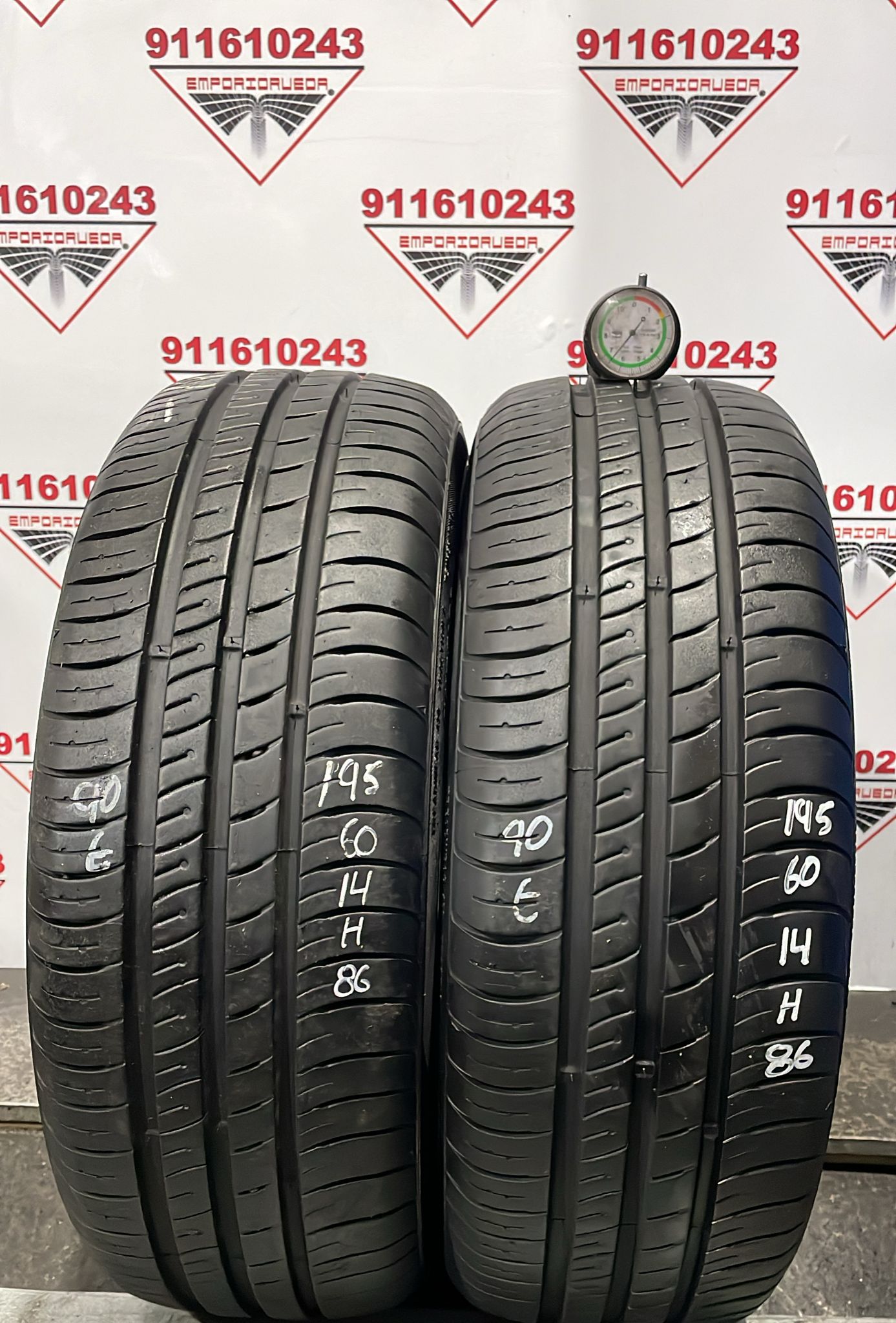 KUMHO ECOWING USADO  195/60 R14 86 H