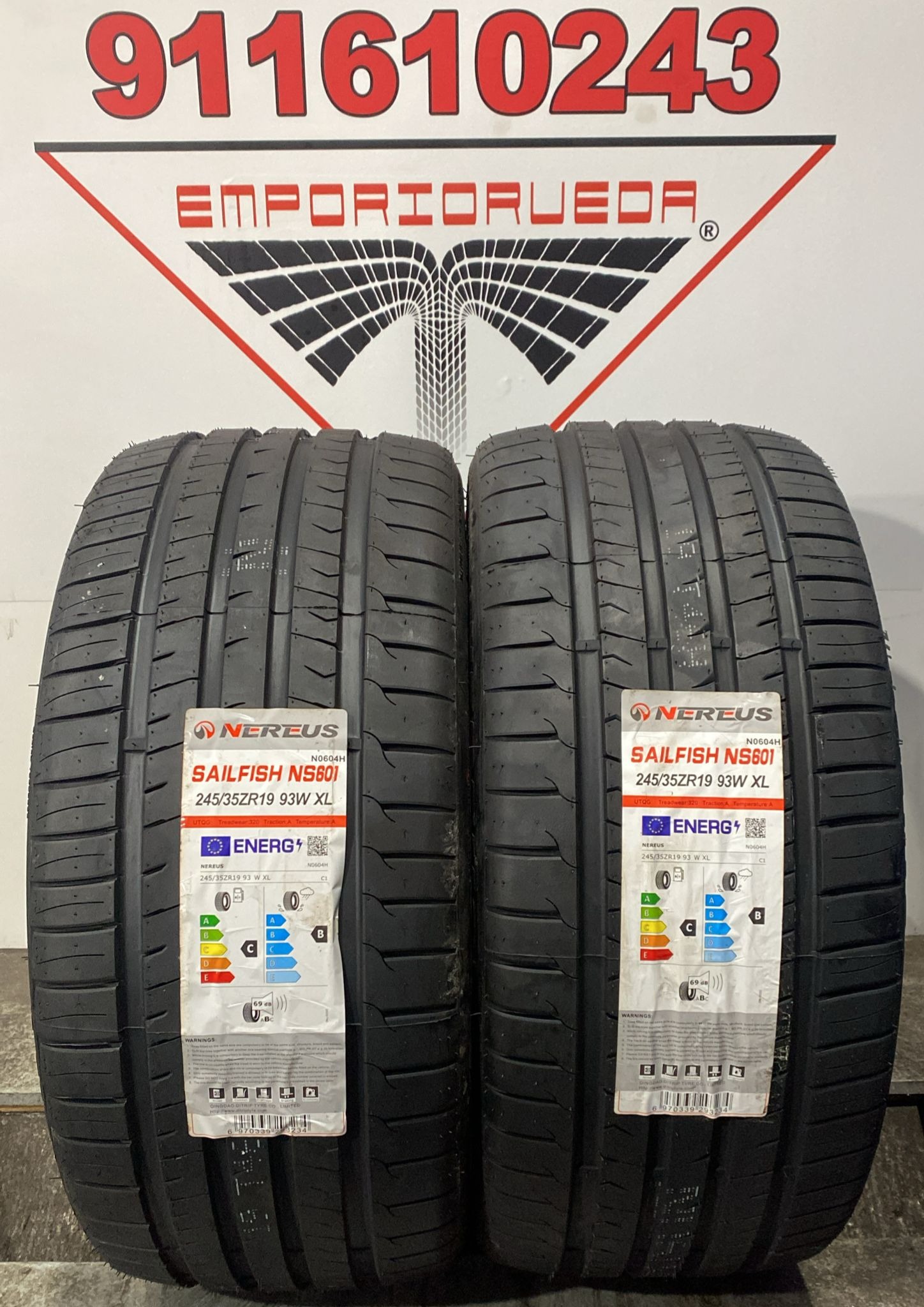 NEREUS  245/35 R19 93 W