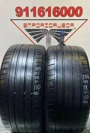 DUNLOP SPORT MAX RT USADO ECONOMICO  265/45 R18 110 Y