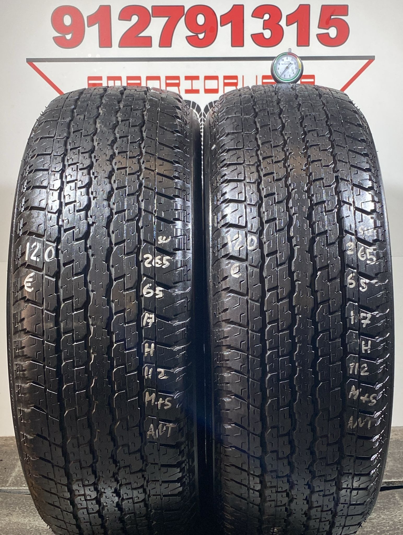 BRIDGESTONE DUELER H-T USADO M+S 265/65 R17 112 H