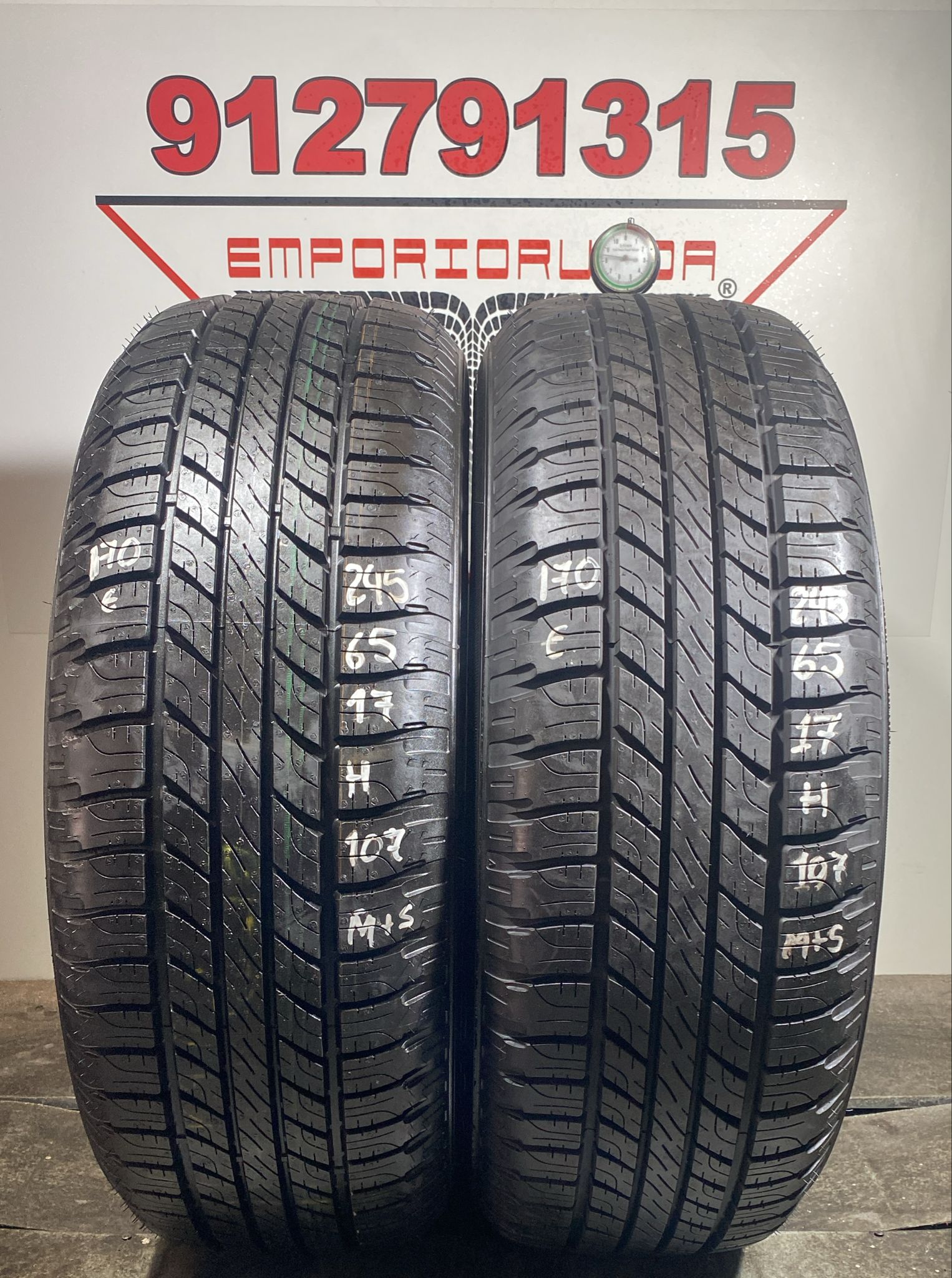 GOODYEAR WRANGLER USADO M+S 245/65 R17 107 H