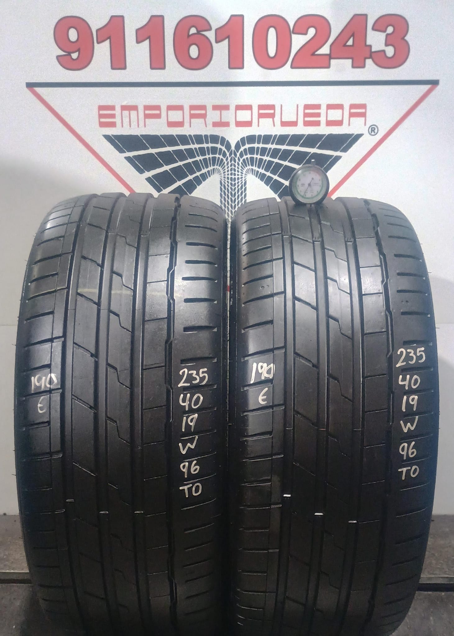 HANKOOK ION EVO USADO  235/40 R19 96 W