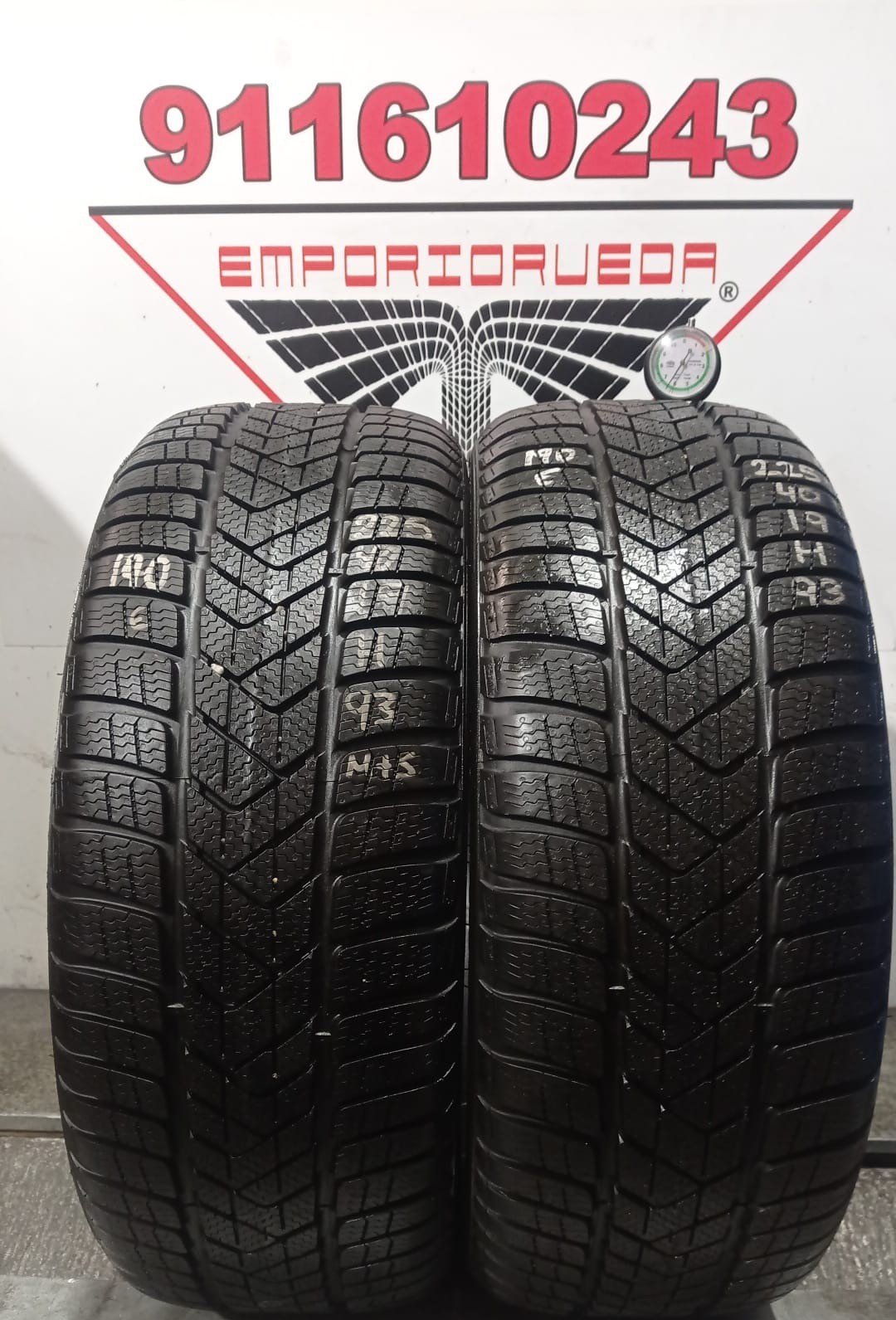 PIRELLI  USADO PREMIUM M+S 225/40 R19 93 H