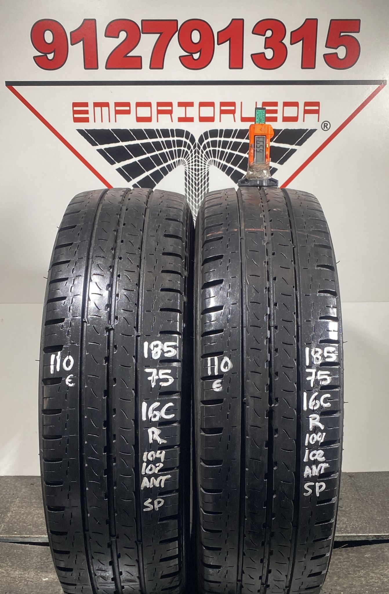 KLEBER  USADO  185/75 R16C 104/102 R