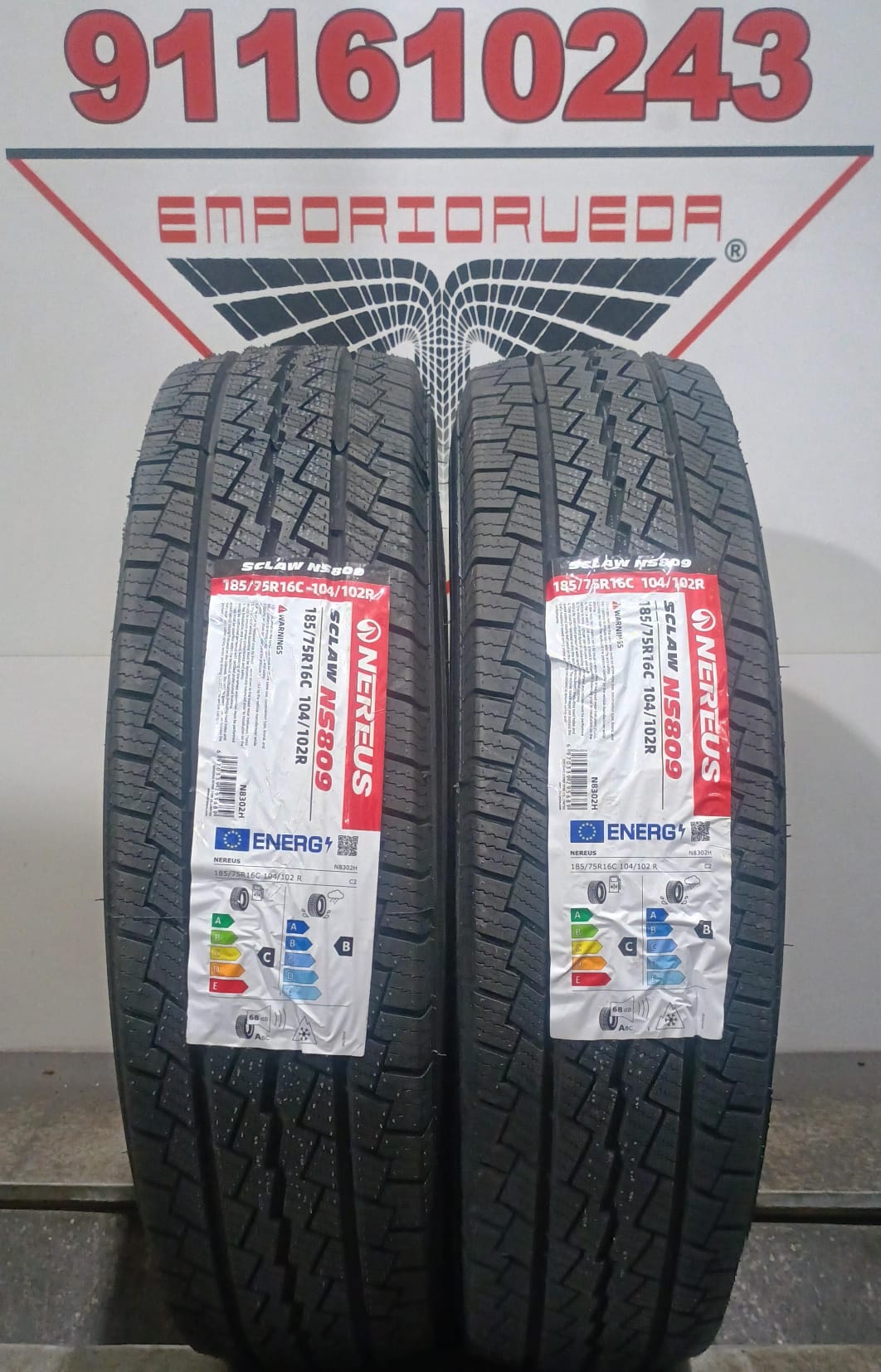 NEREUS  185/75 R16C 104/102 R