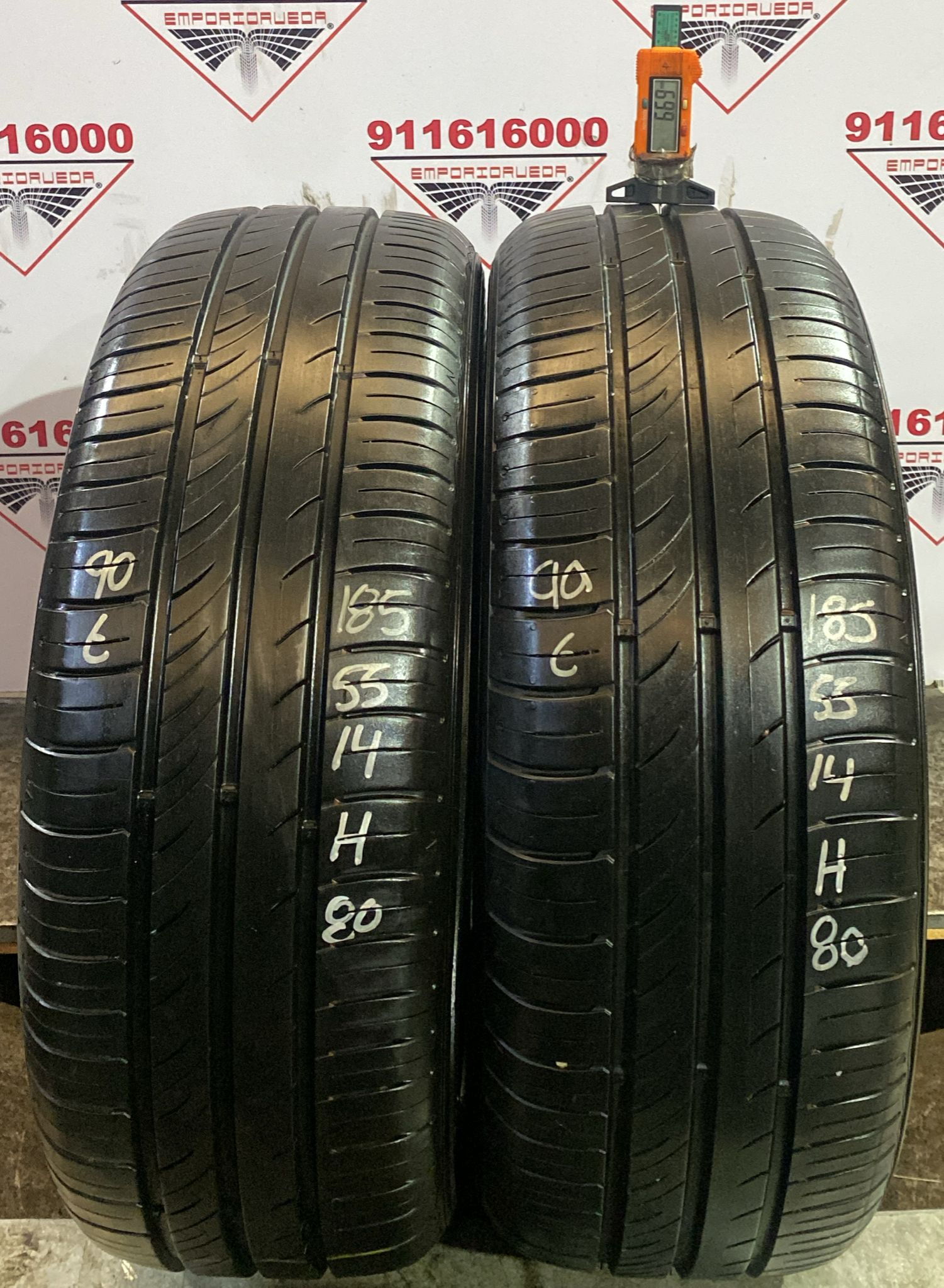 KUMHO ECOWING USADO  185/55 R14 80 H