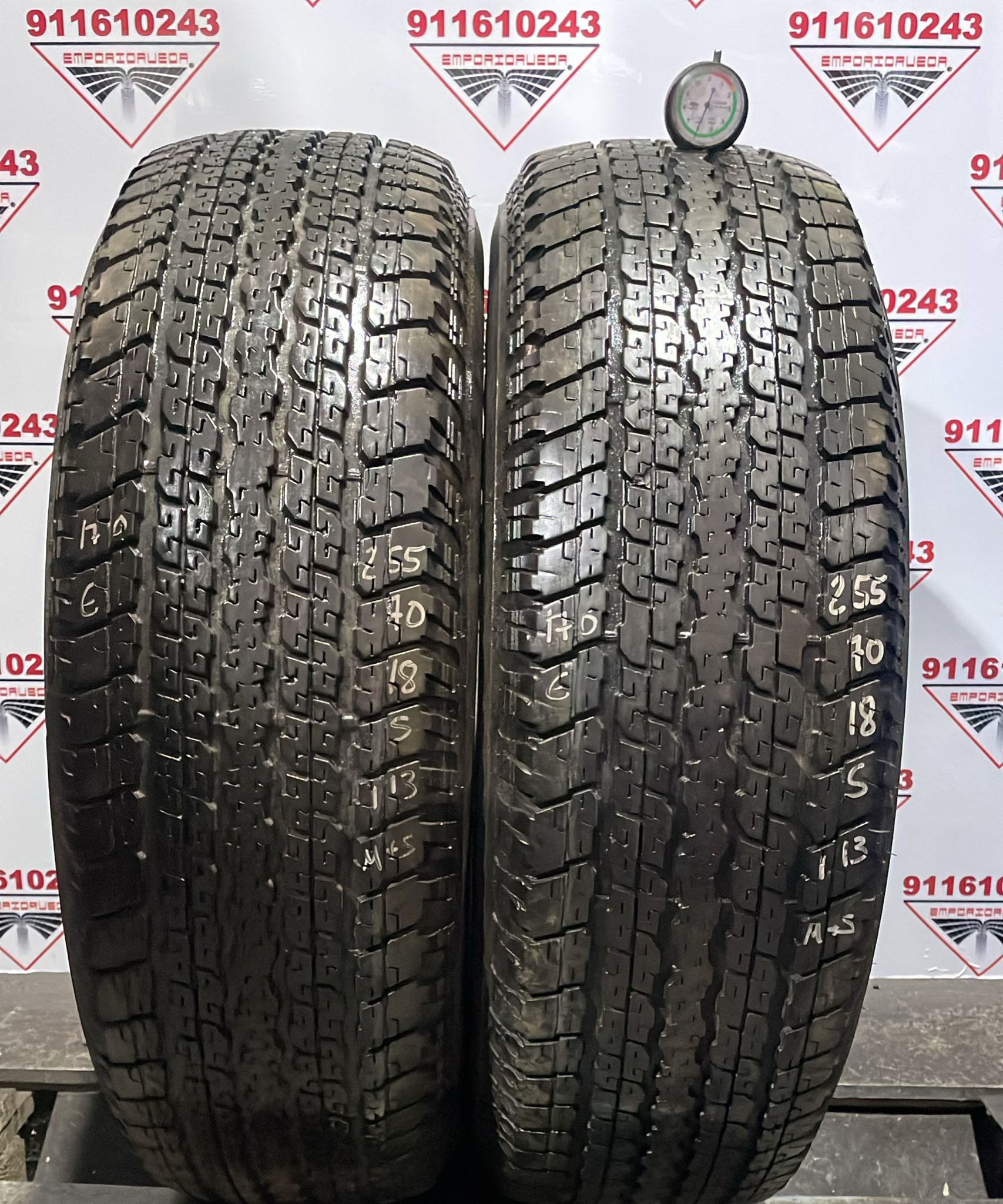 BRIDGESTONE DUELER USADO M+S 255/70 R18 113 S