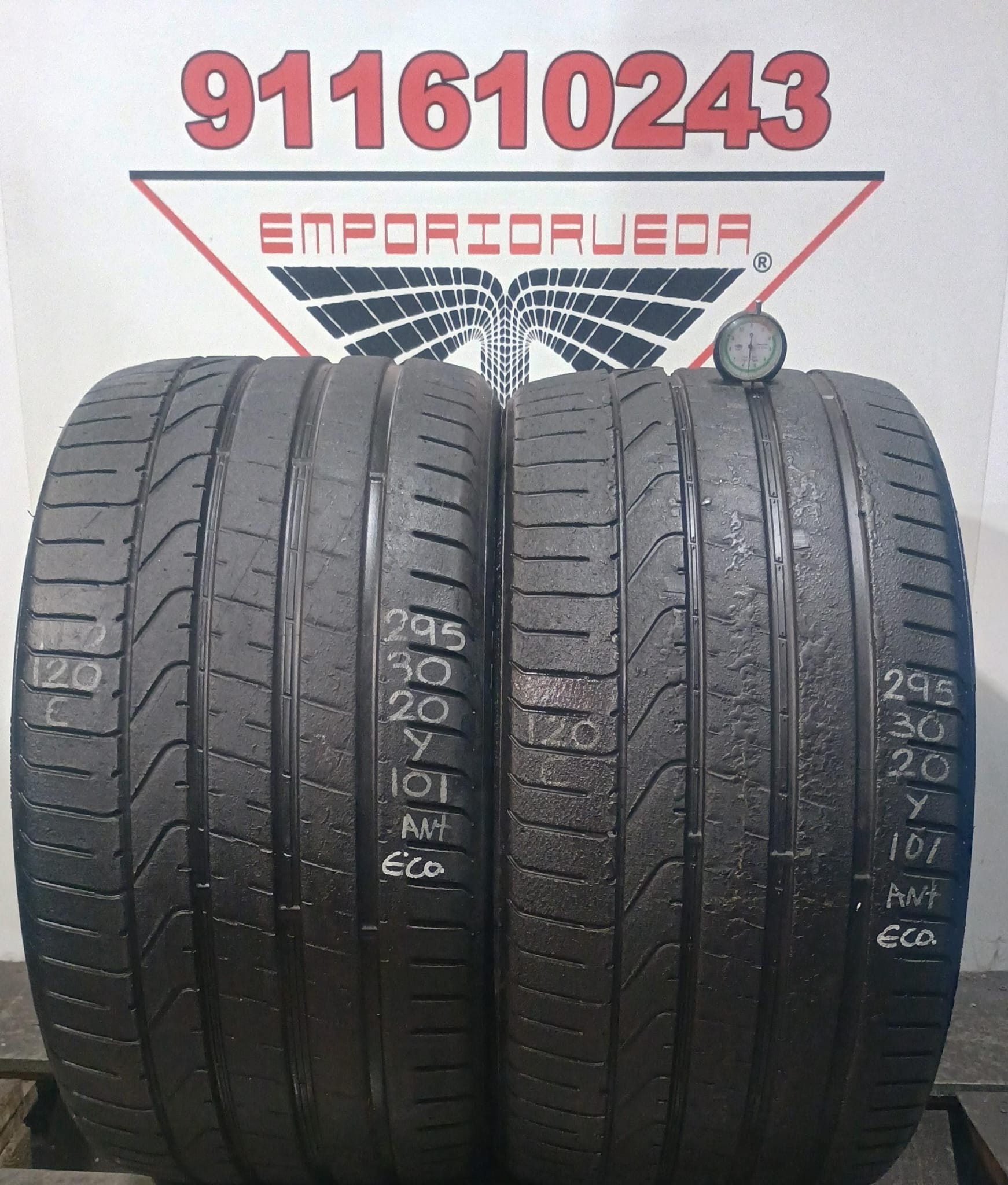 PIRELLI PZERO USADO ECONOMICO  295/30 R20 101 Y