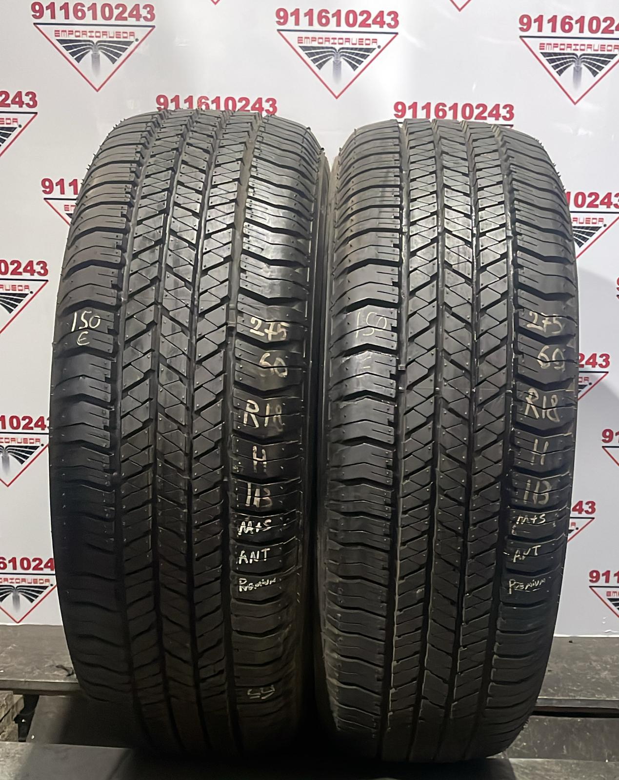 BRIDGESTONE DUELER USADO PREMIUM M+S 275/60 R18 113 H
