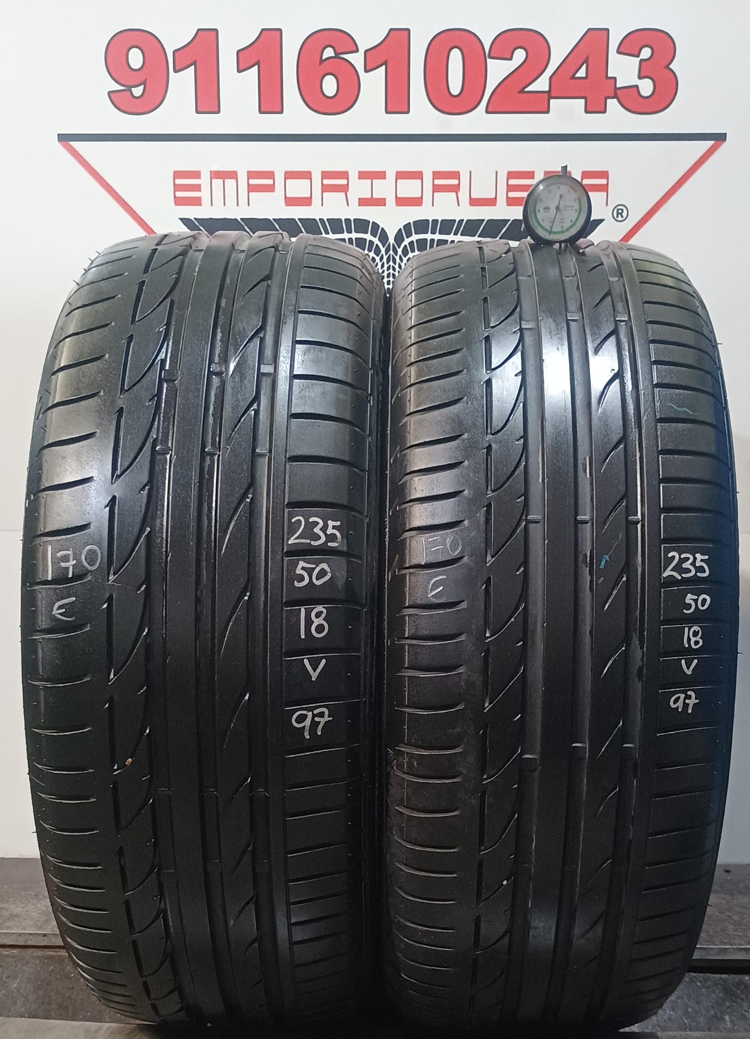 BRIDGESTONE POTENZA USADO  235/50 R18 97 V