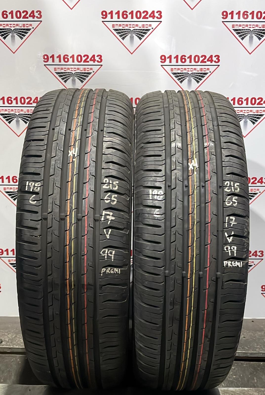CONTINENTAL ECOCONTACT 6 USADO PREMIUM  215/65 R17 99 V