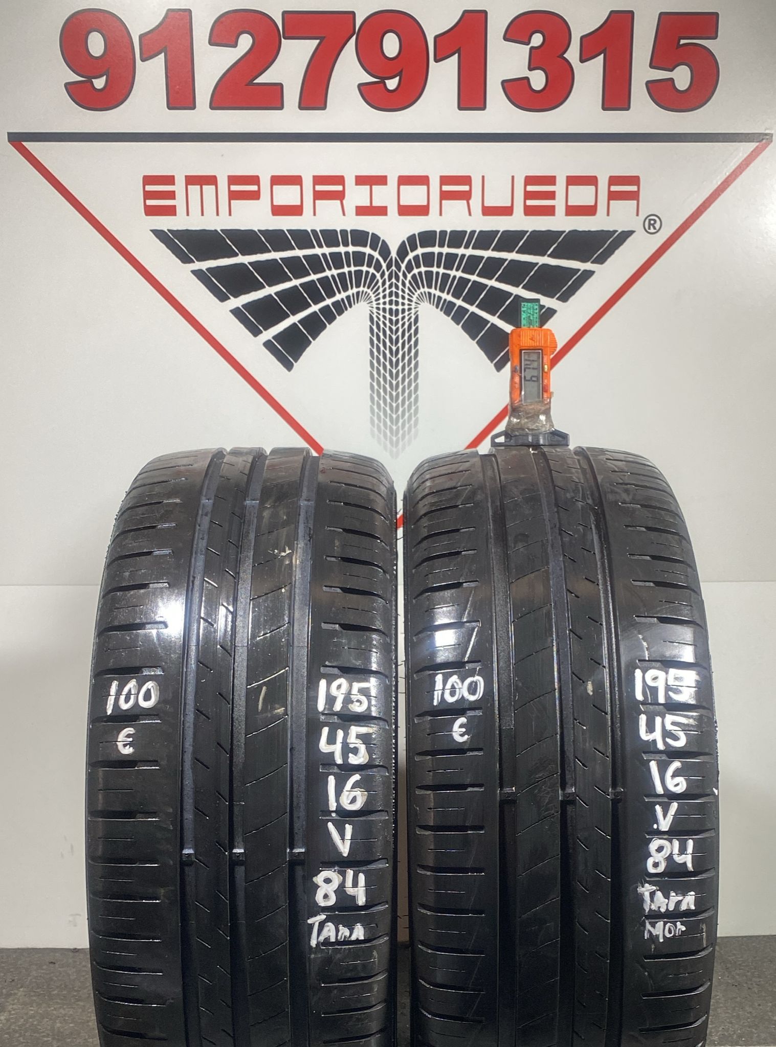 GOODYEAR EFFICIENGRIP COMPACT USADO ECONOMICO  195/45 R16 84 V