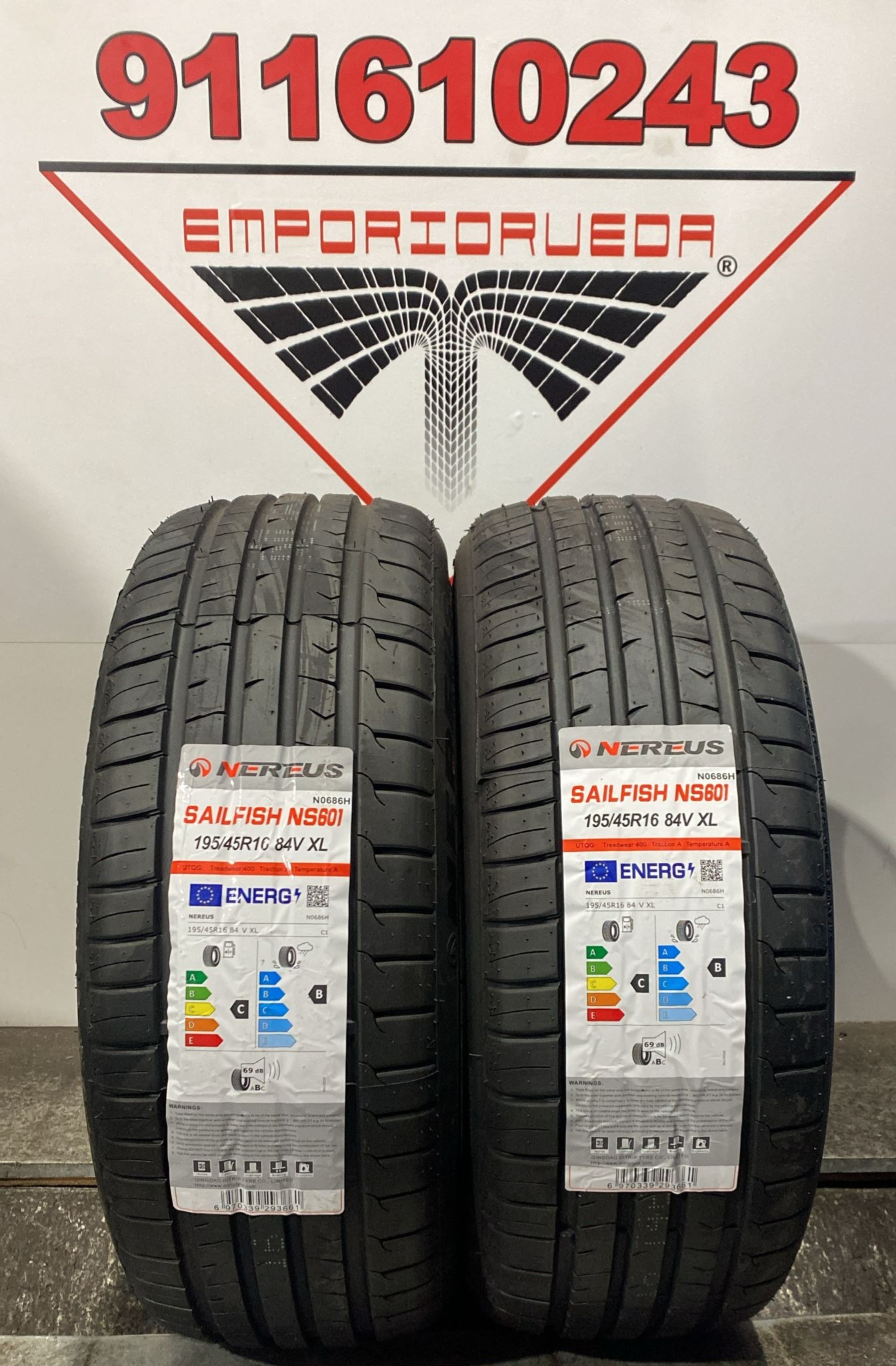 NEREUS  195/45 R16 84 V