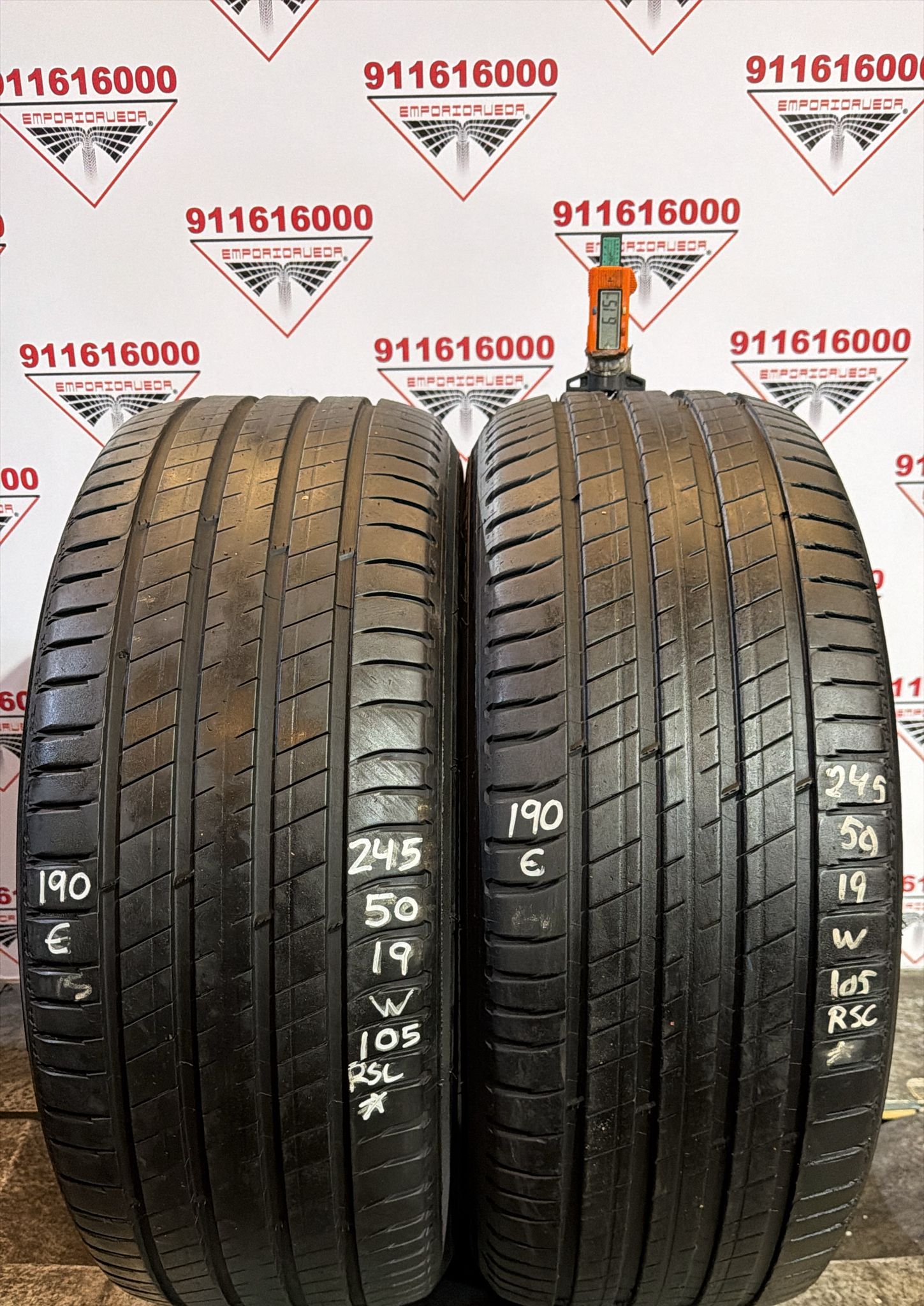 MICHELIN LATITUDE SPORT3 USADO RSC 245/50 R19 105 W