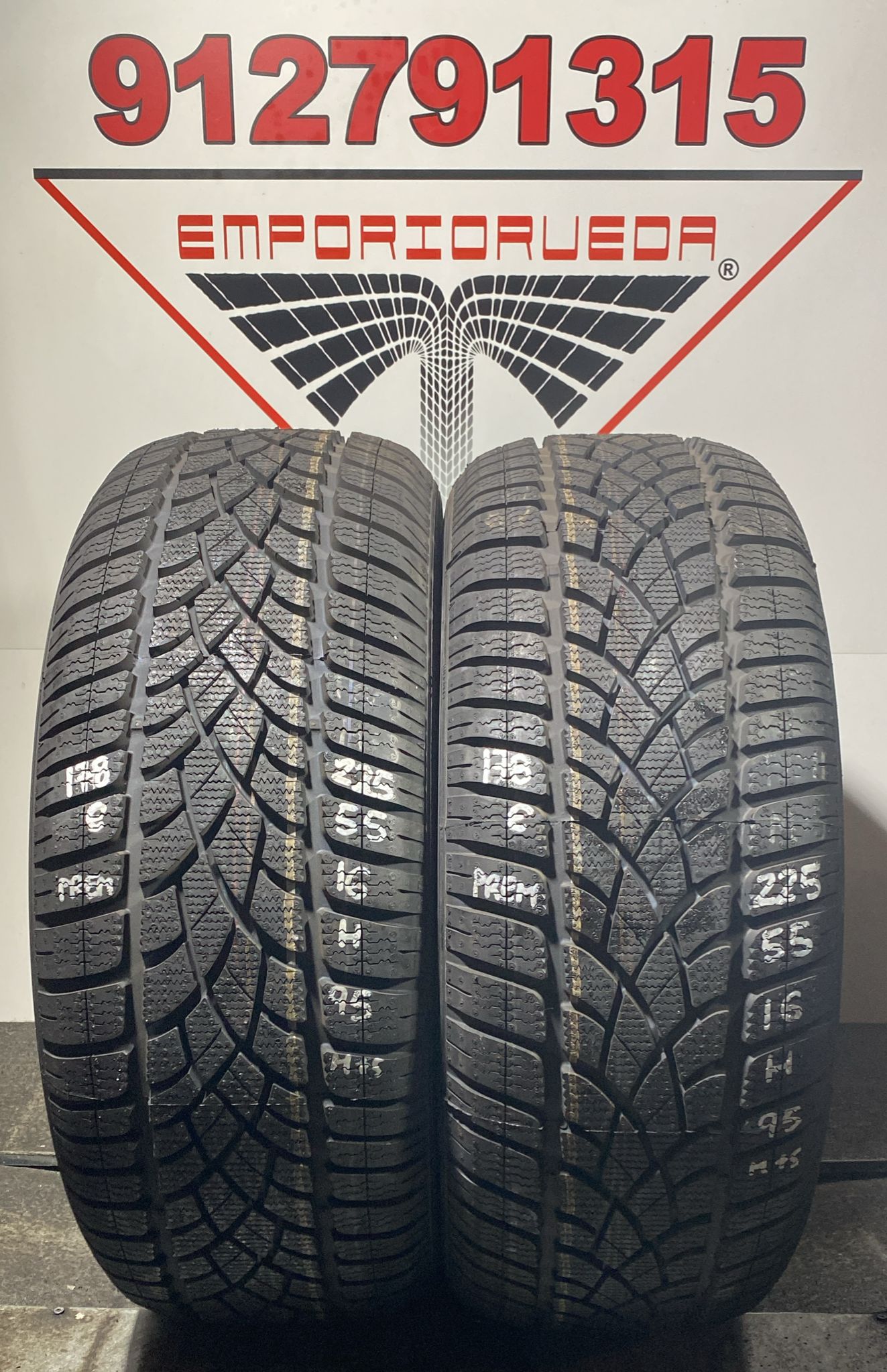 DUNLOP SP WINTER SPORT USADO PREMIUM M+S 225/55 R16 95 H