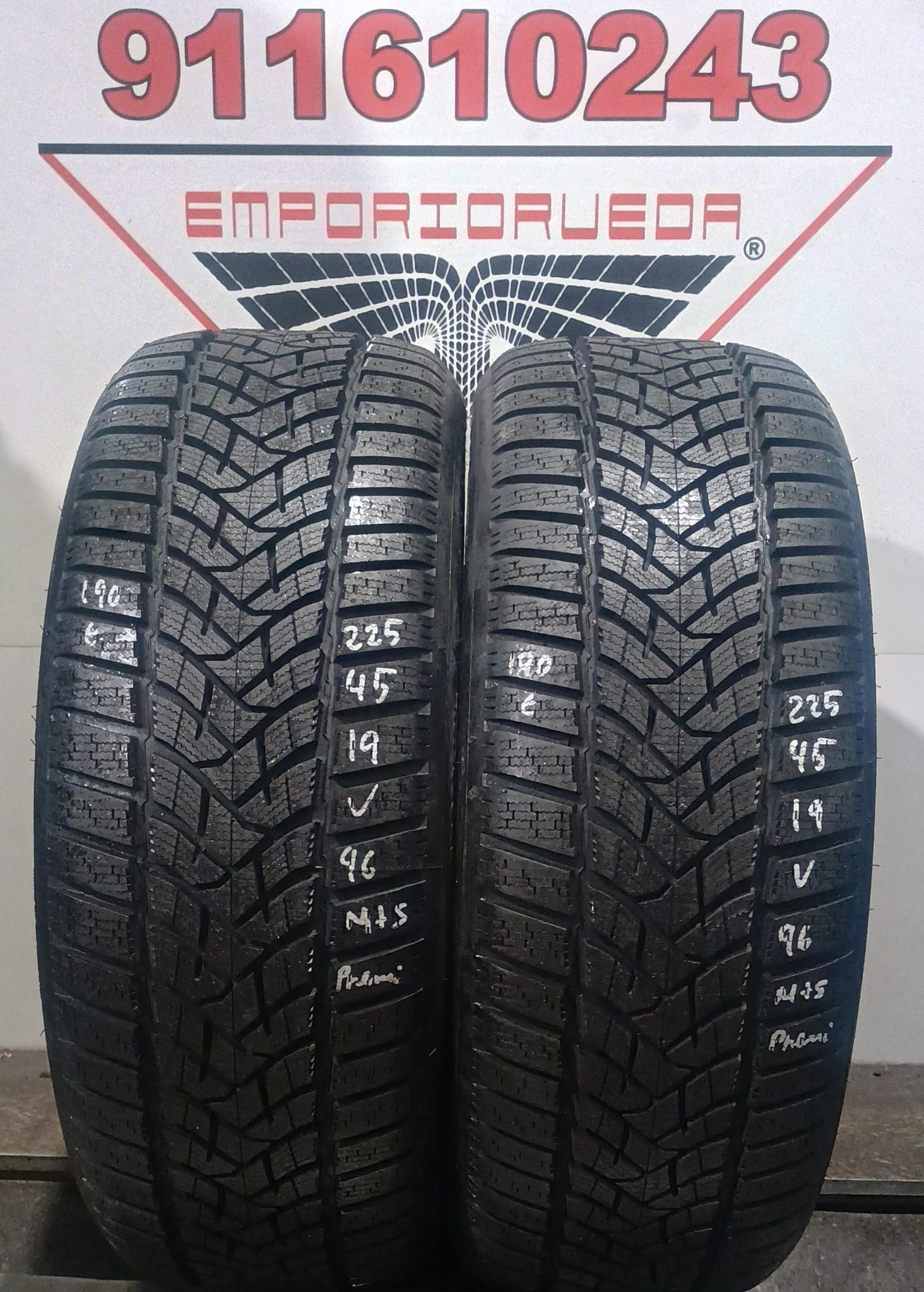 DUNLOP WINTER SPORT 5 USADO PREMIUM  225/45 R19 96 V