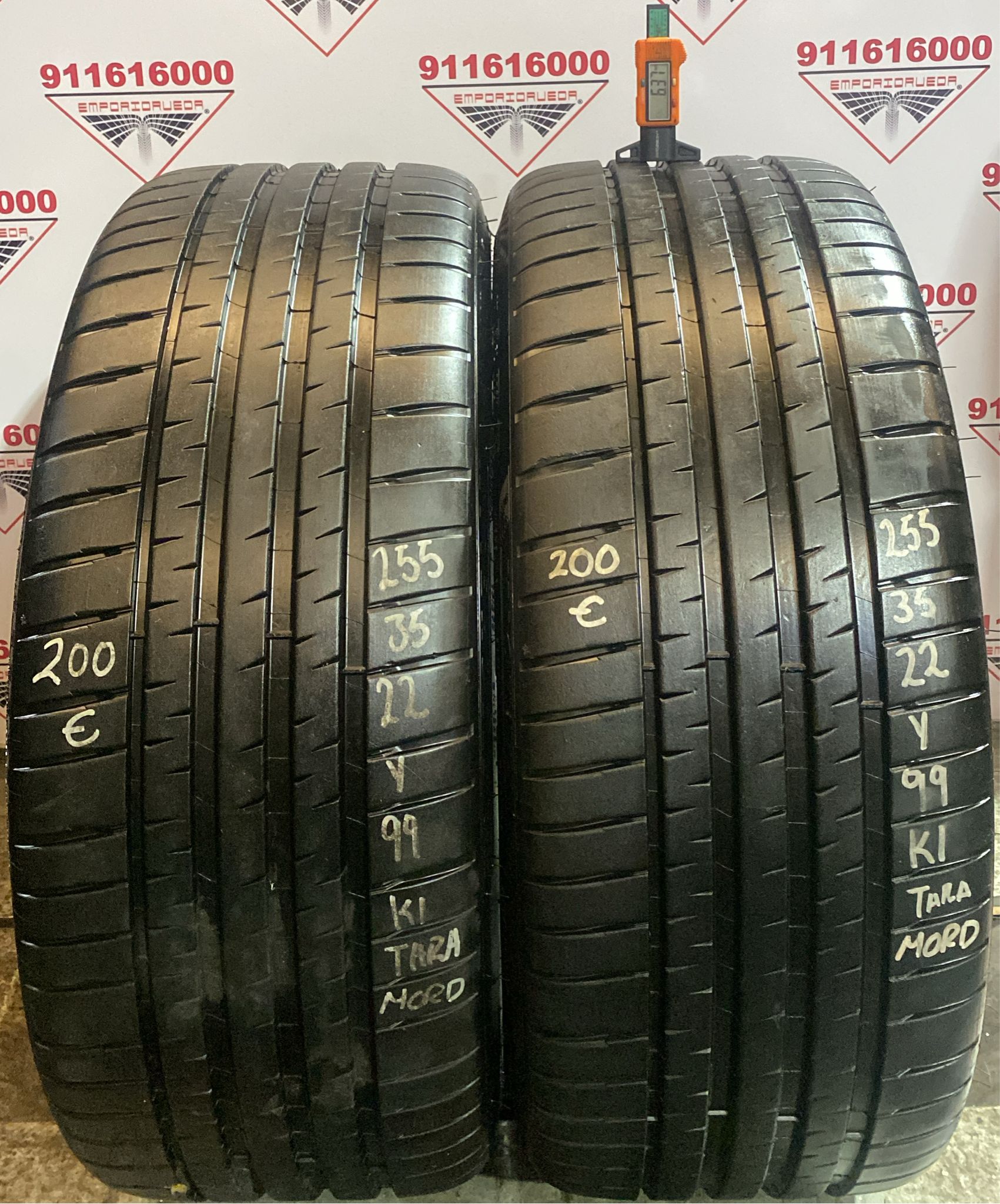 MICHELIN PILOT SPORT 4 USADO ECONOMICO  255/35 R22 99 Y