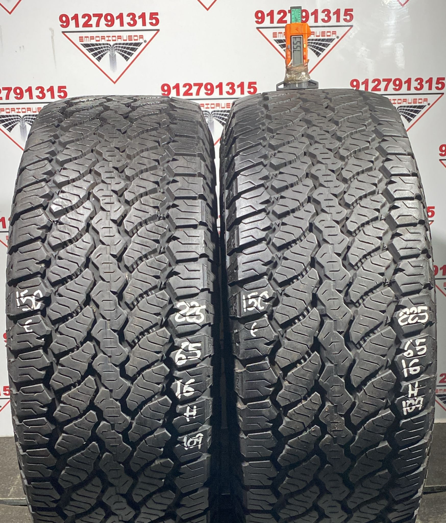 GENERAL  USADO M+S 225/65 R16 109 H