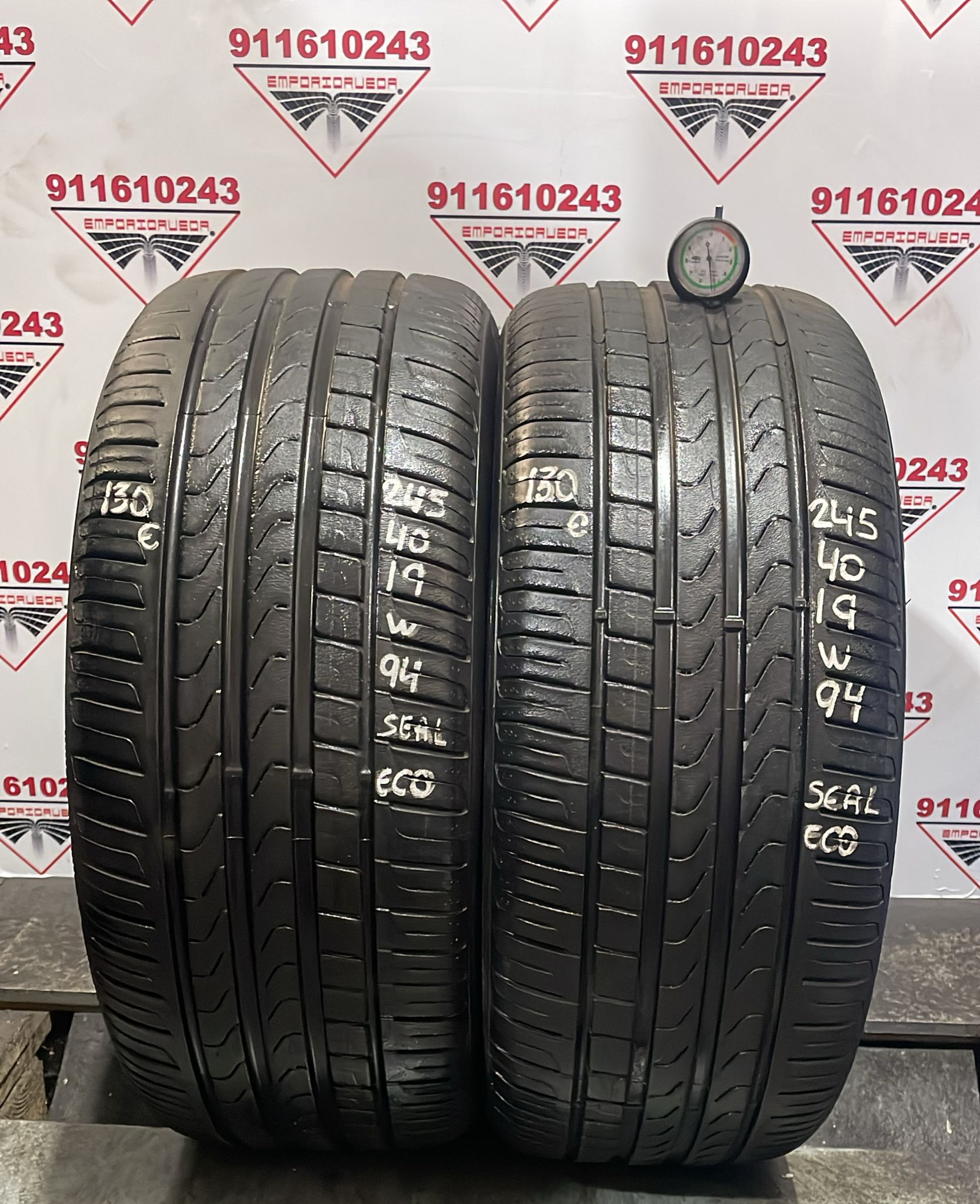 PIRELLI CINTURATO P7 USADO ECONOMICO  245/40 R19 94 W