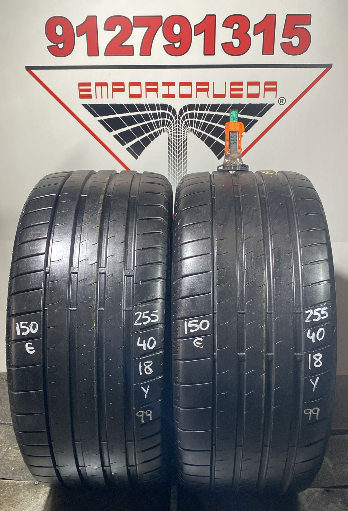 BRIDGESTONE POTENZA USADO  255/40 R18 99 Y
