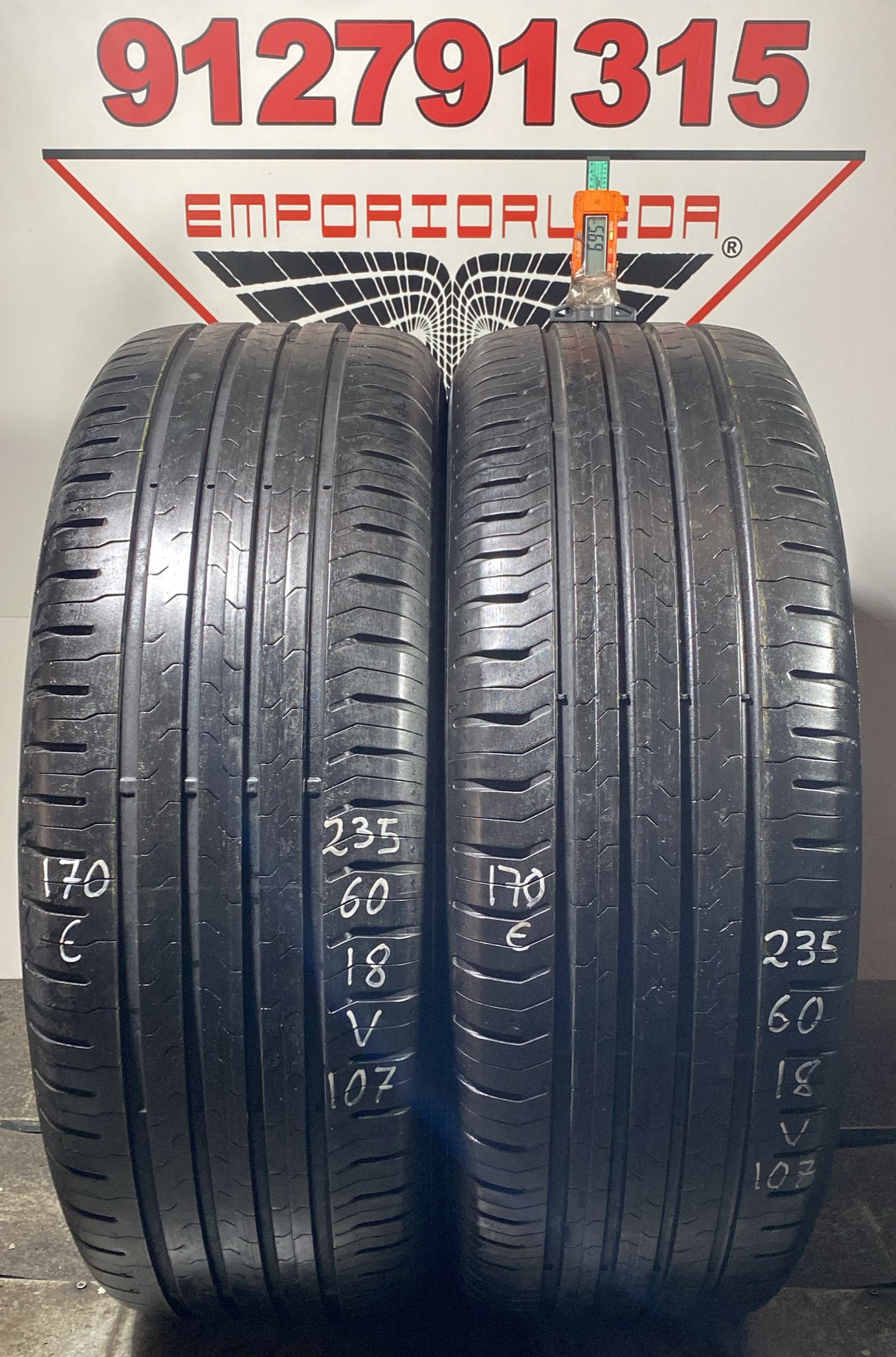CONTINENTAL CONTIECOCONTACT 5 USADO  235/60 R18 107 V