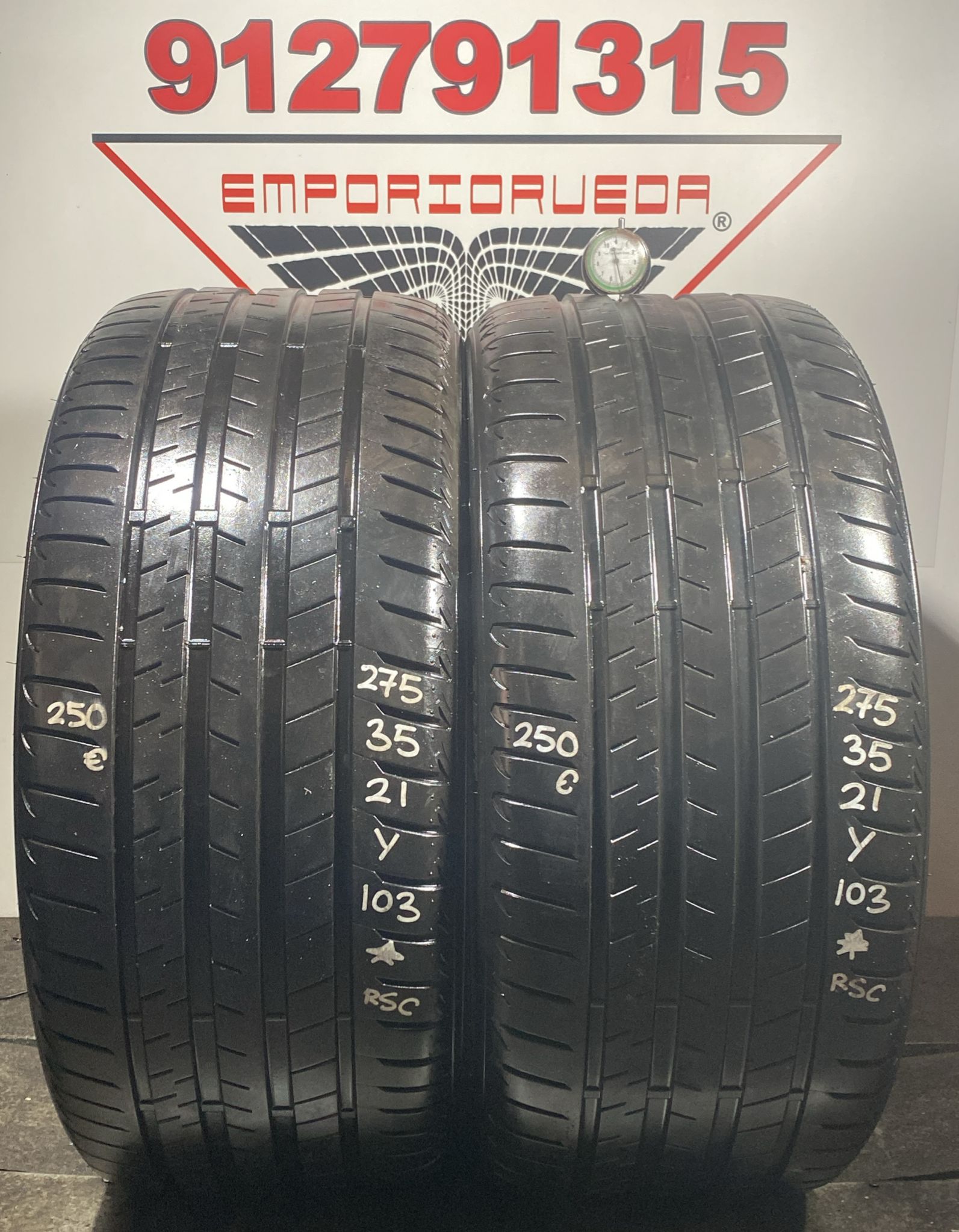 BRIDGESTONE ALENZA 001 USADO RSC 275/35 R21 103 Y