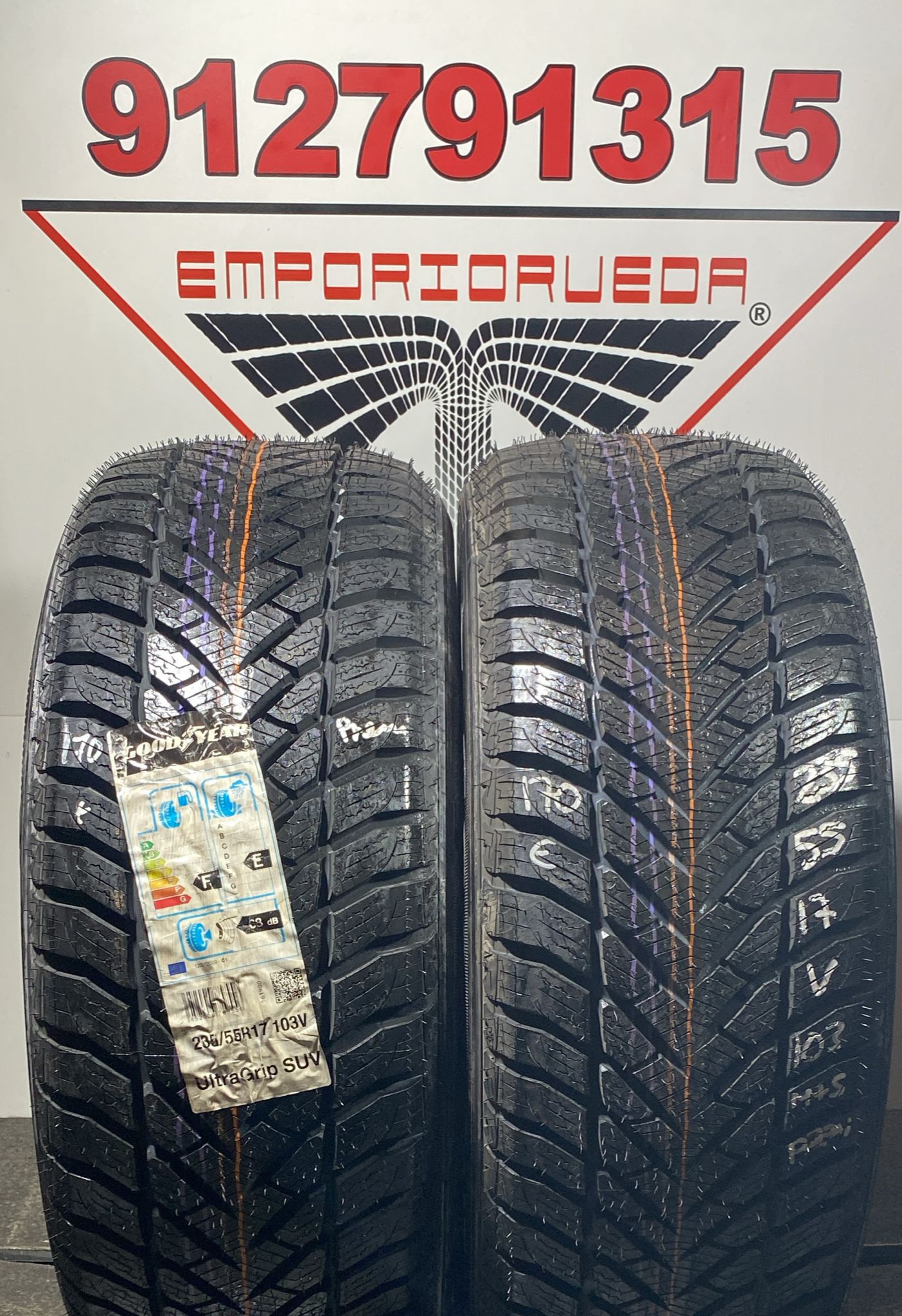 GOODYEAR ULTRAGRIP USADO PREMIUM M+S 235/55 R17 103 V