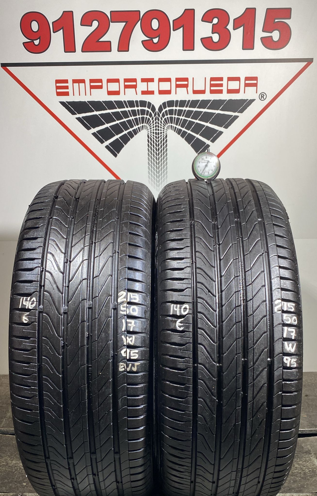 CONTINENTAL ULTRACONTACT USADO  215/50 R17 95 W