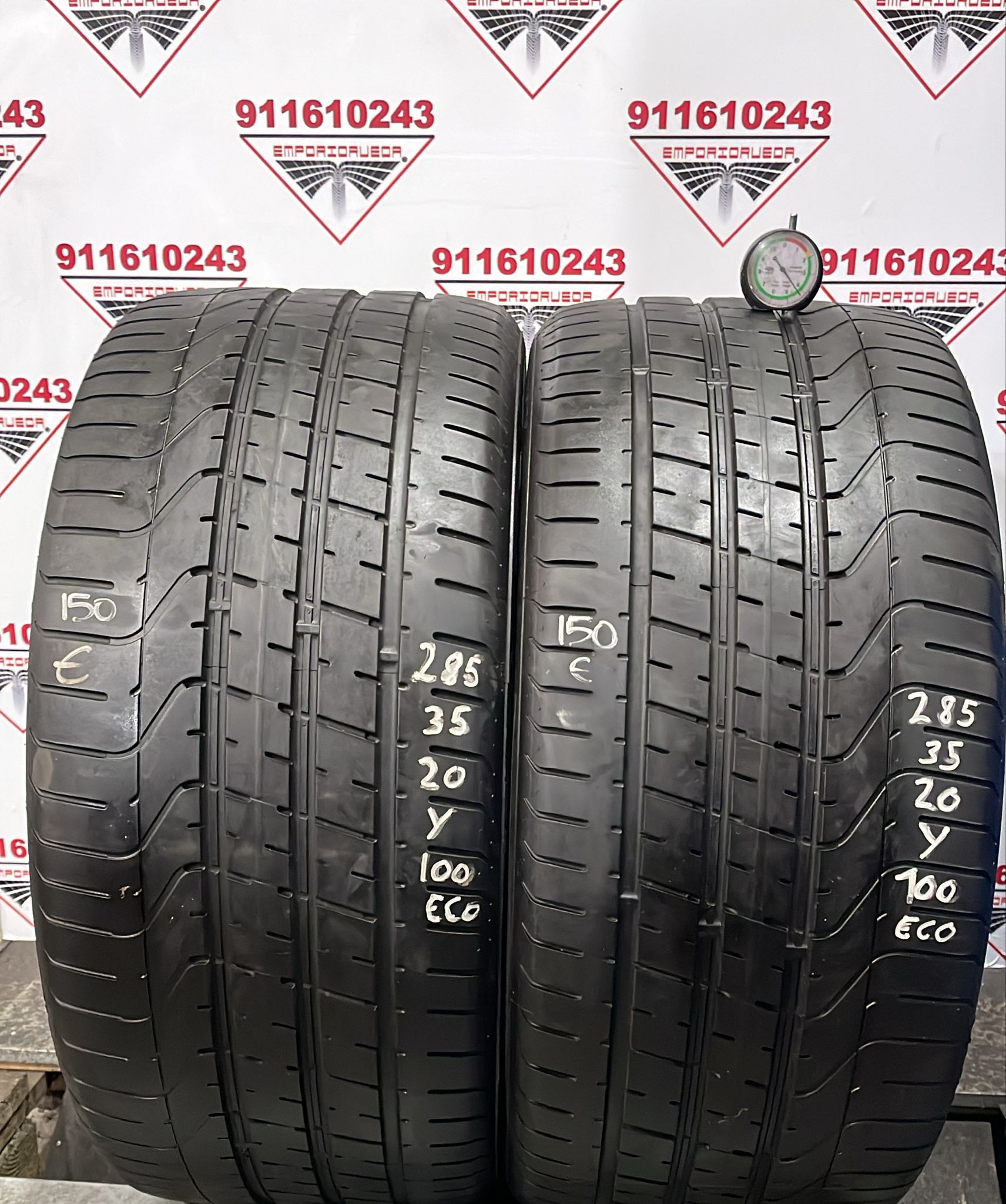 PIRELLI PZERO USADO ECONOMICO  285/35 R20 100 Y