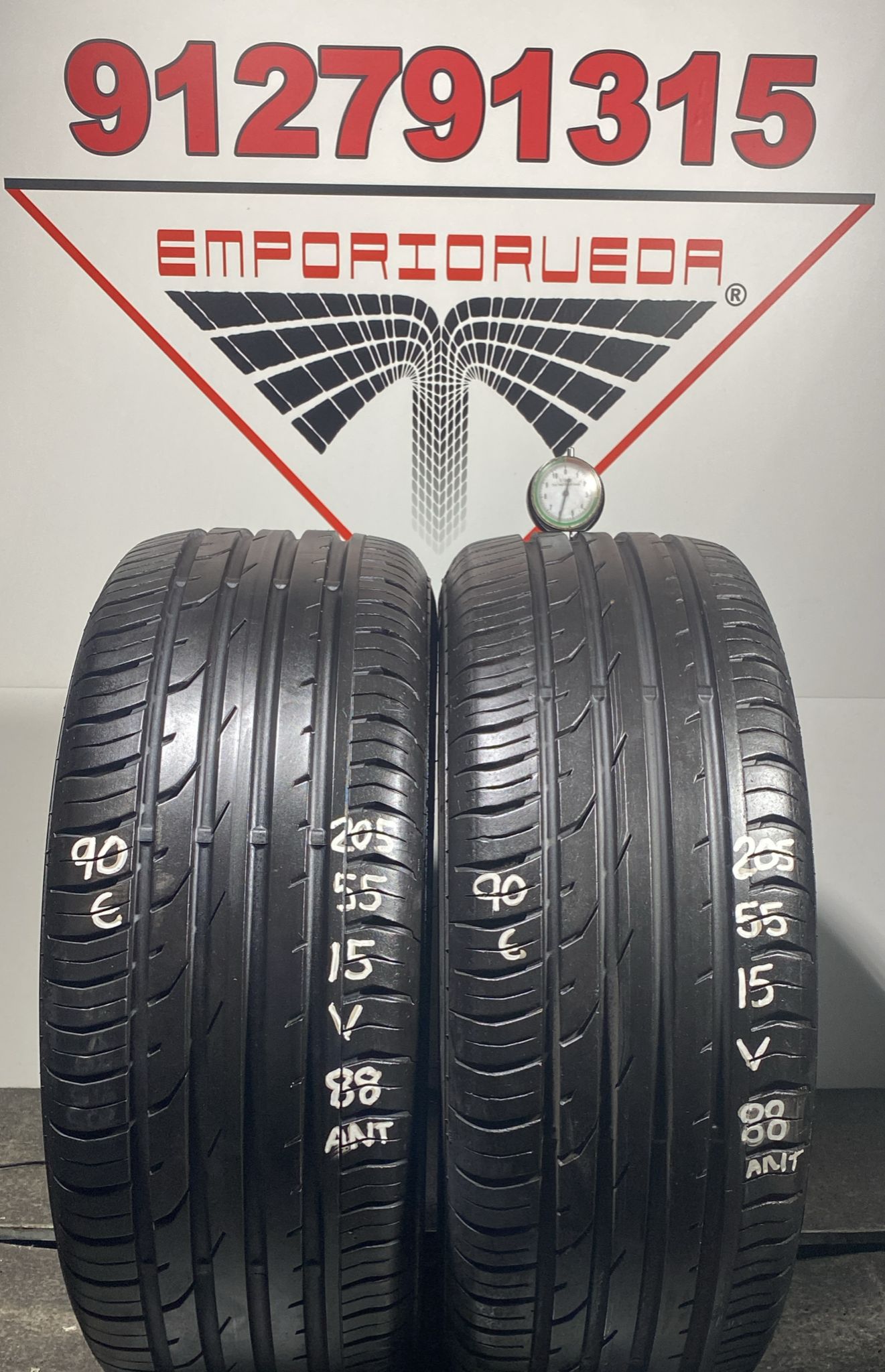 CONTINENTAL CONTIPREMIUMCONTACT 2 USADO  205/55 R15 88 V