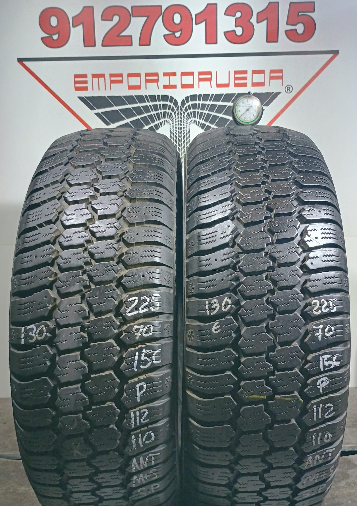 GISLAVED  USADO M+S 225/70 R15C 112/110 P
