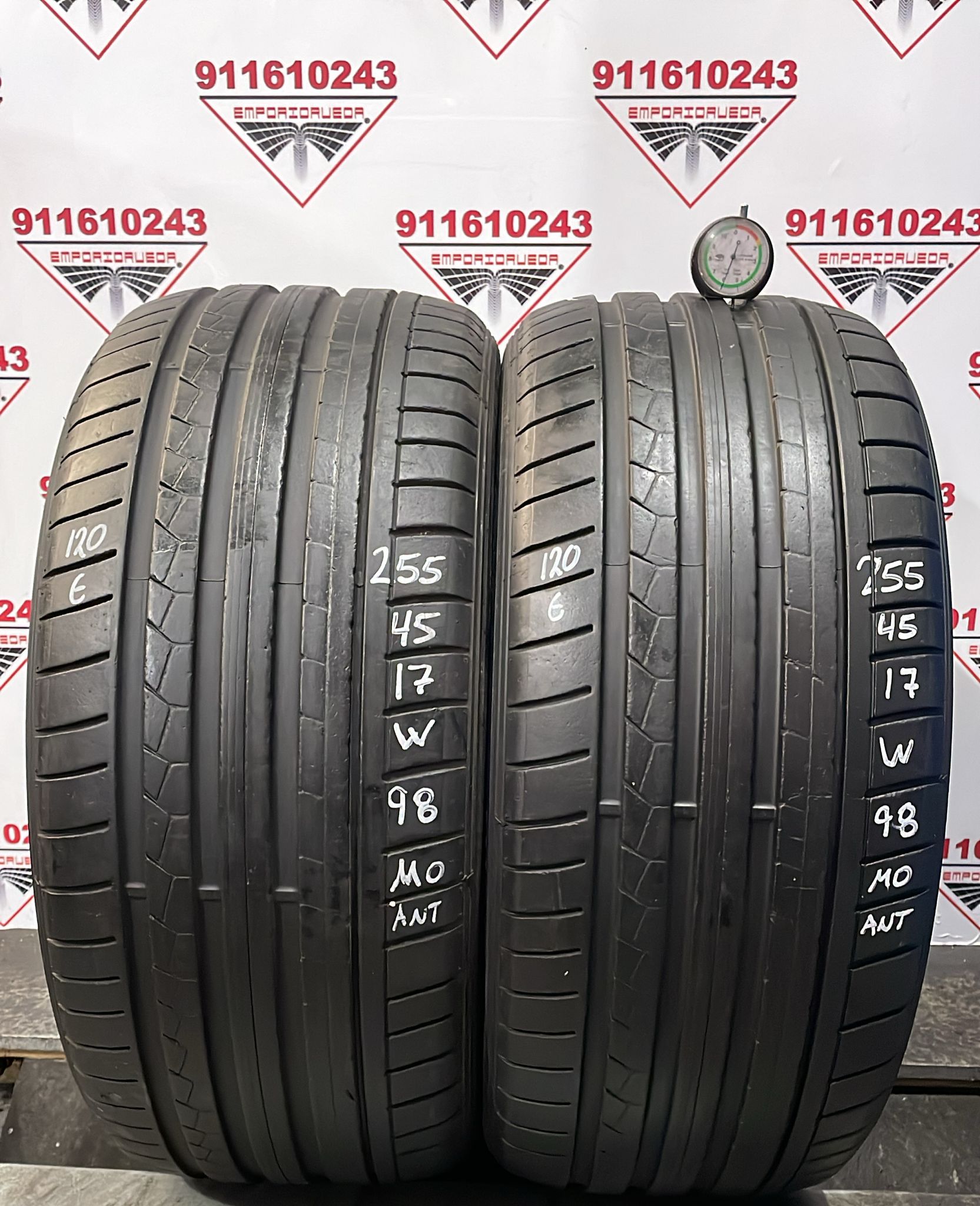 DUNLOP  USADO  255/45 R17 98 W