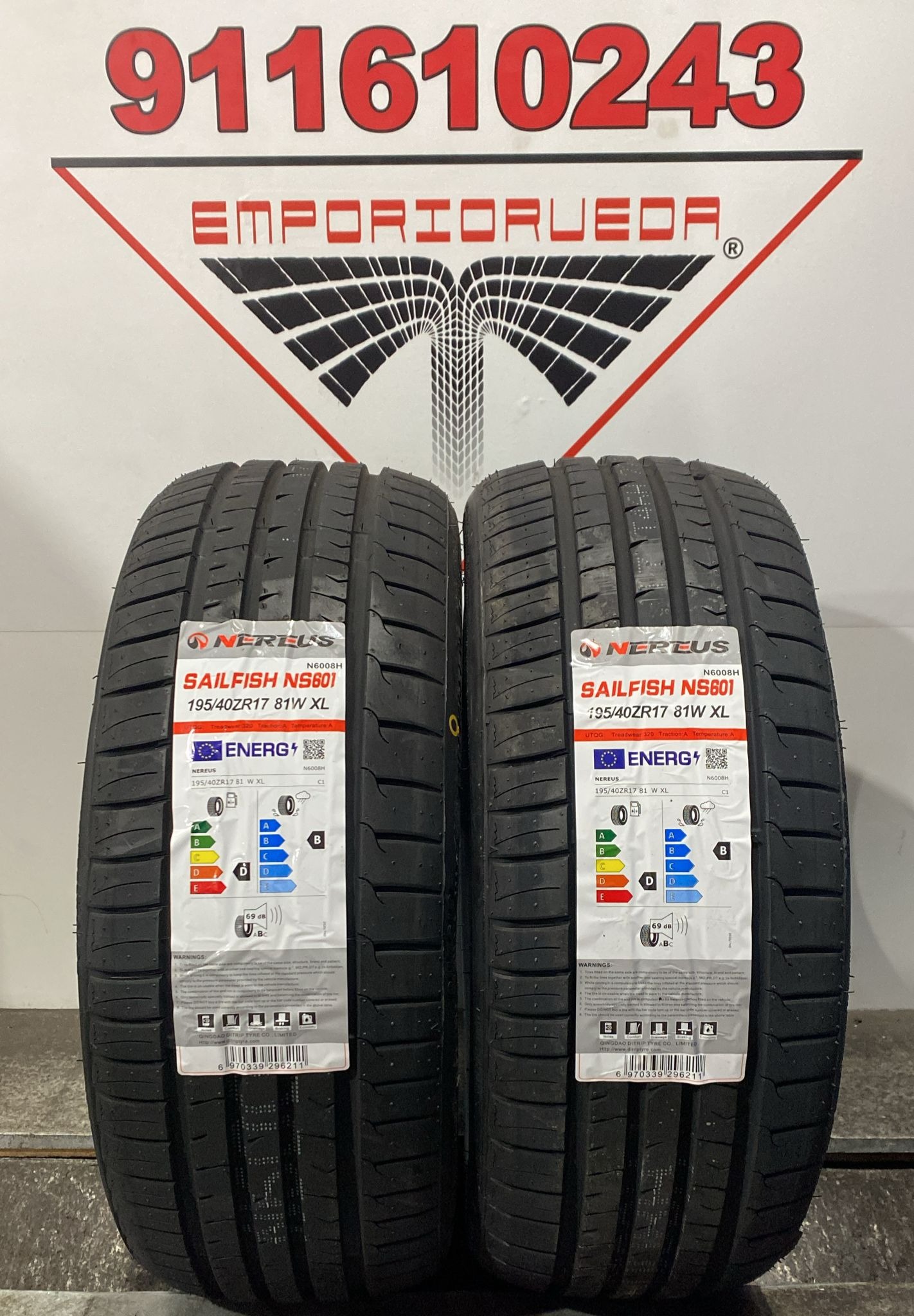 NEREUS  195/40 R17 81 W