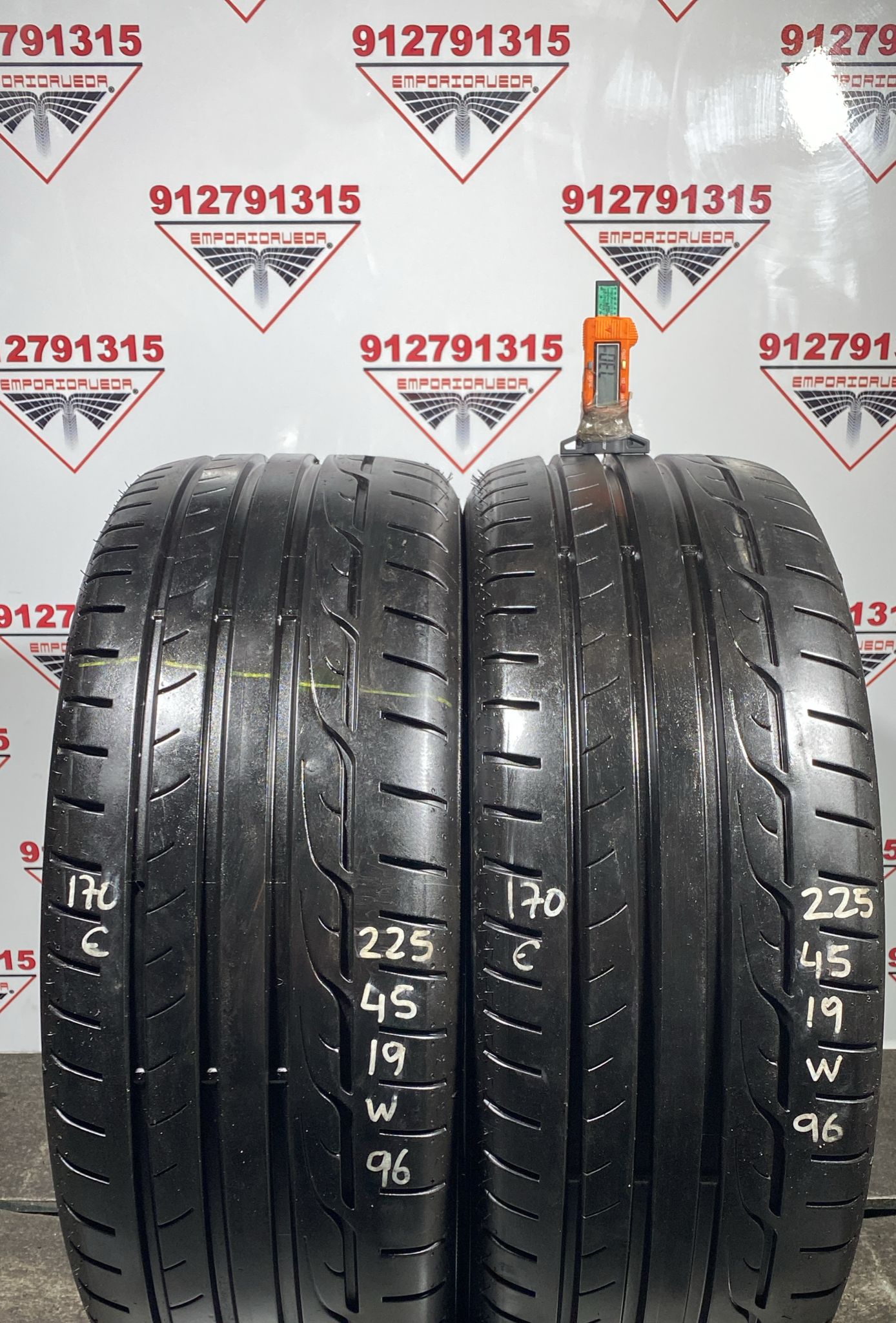 DUNLOP SP SPORT MAXX RT USADO  225/45 R19 96 W