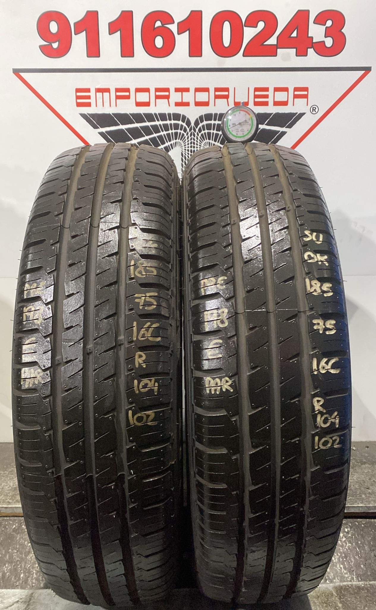 HANKOOK  USADO PREMIUM  185/75 R16C 104/102 R