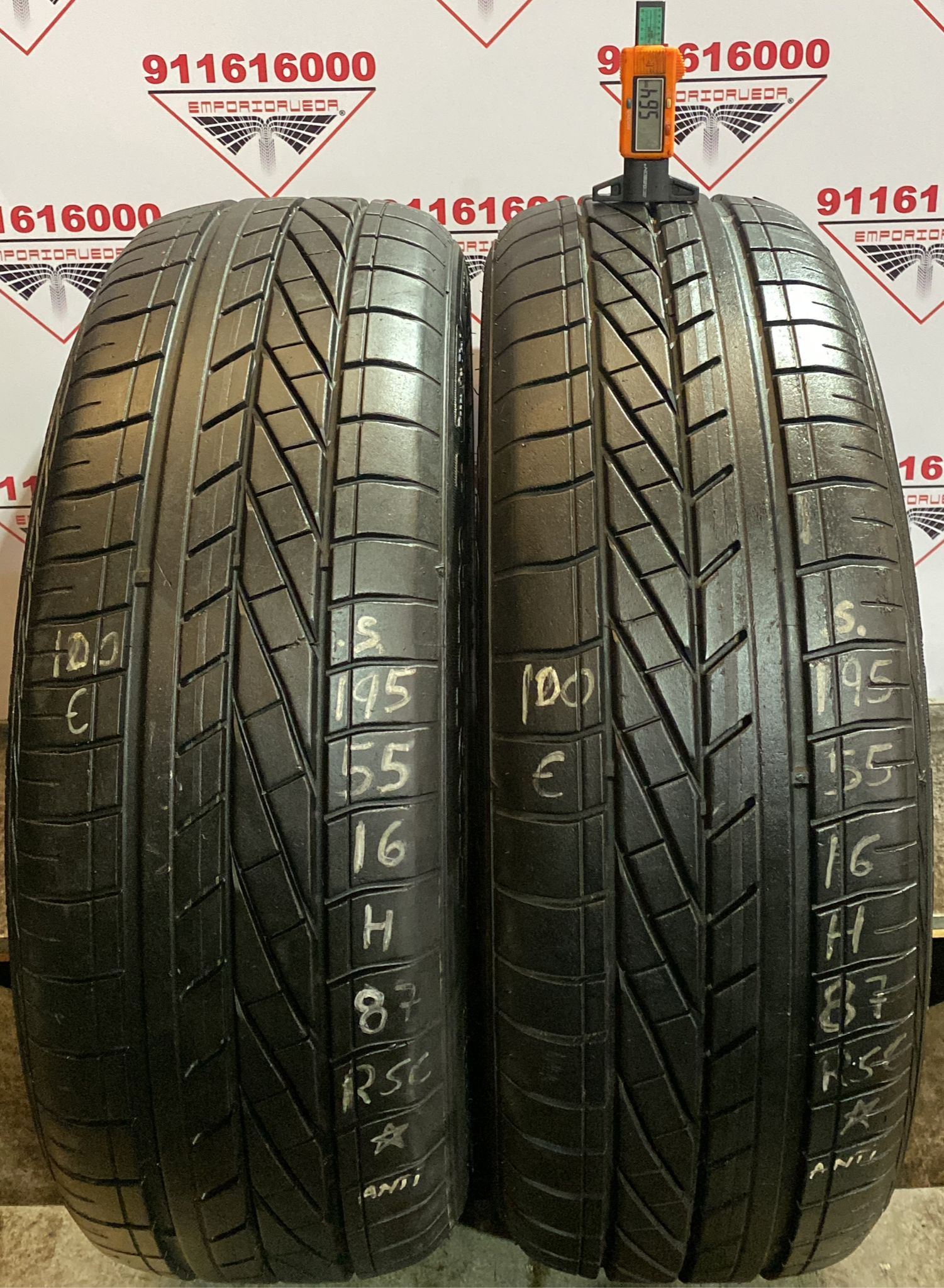 GOODYEAR EXCELLENCE  USADO RSC 195/55 R16 87 H