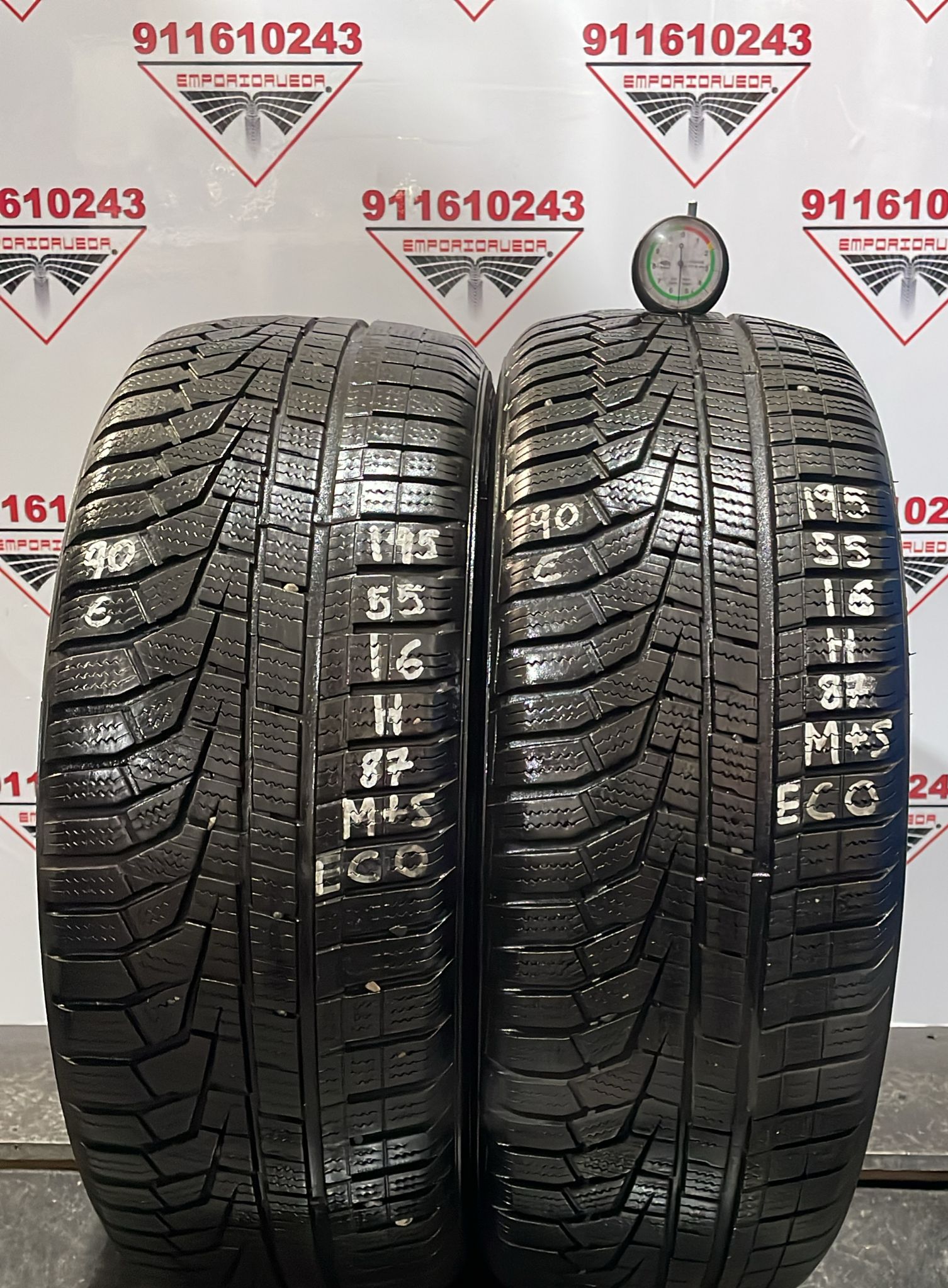 NOKIAN WINTER USADO  195/55 R16 87 H