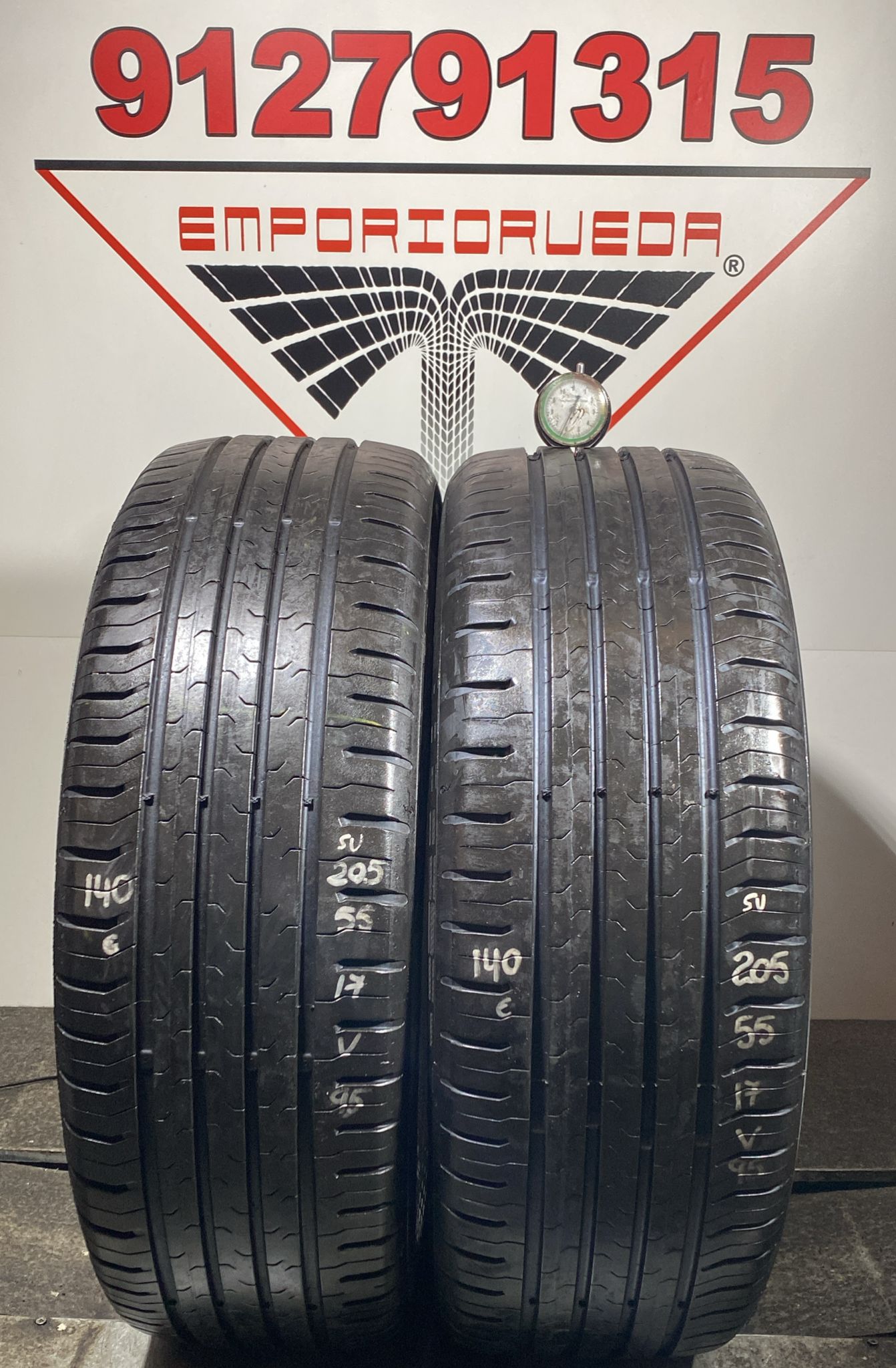CONTINENTAL CONTIECOCONTACT 5 USADO  205/55 R17 95 V