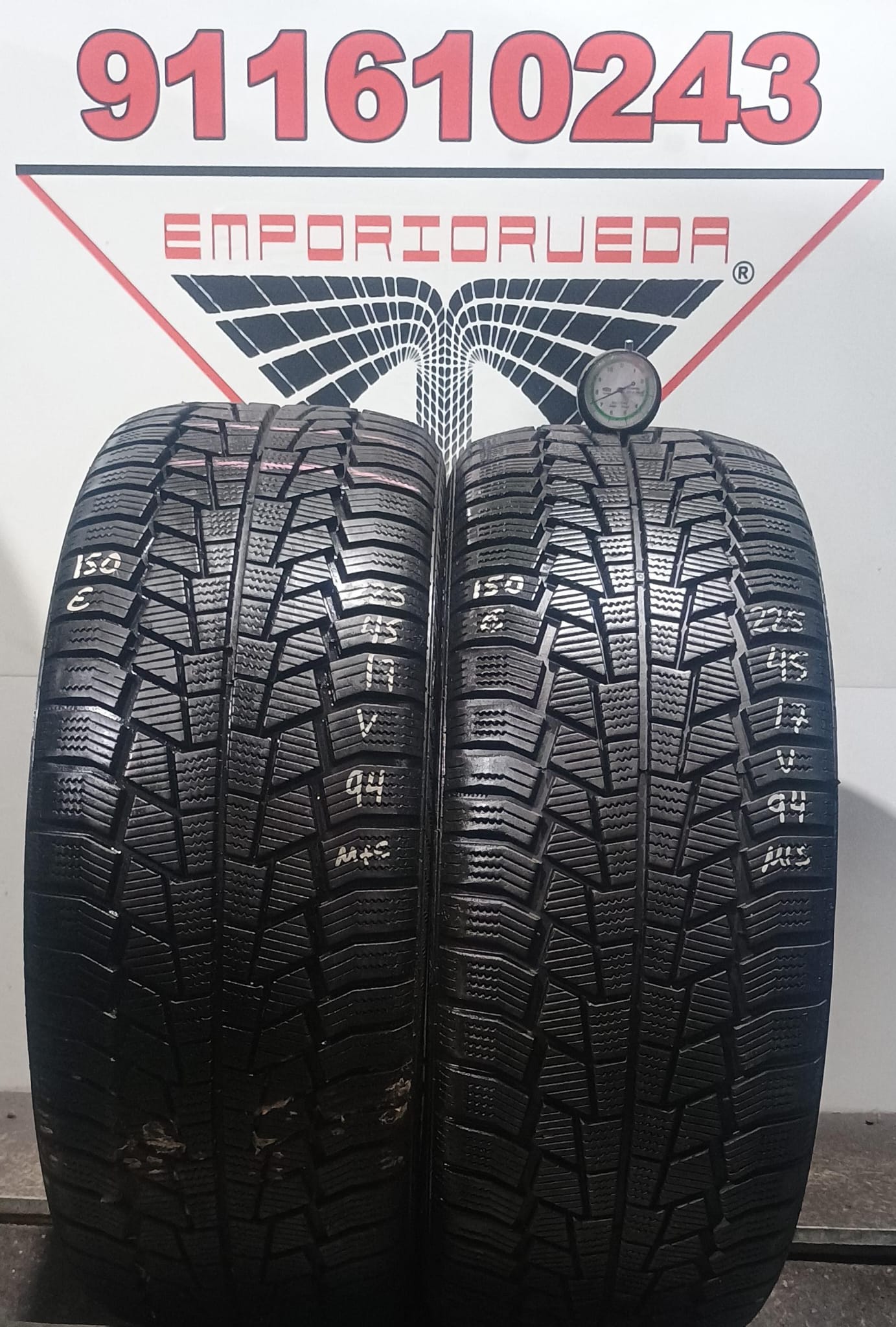 GISLAVED  USADO M+S 225/45 R17 94 V