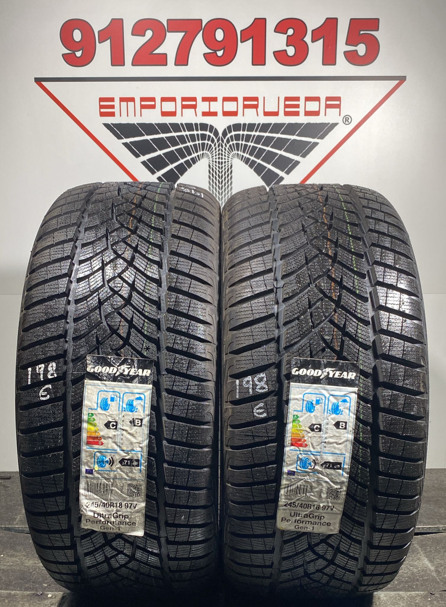 GOODYEAR ULTRAGRIP PERFORMANCE USADO PREMIUM  245/40 R18 97 V