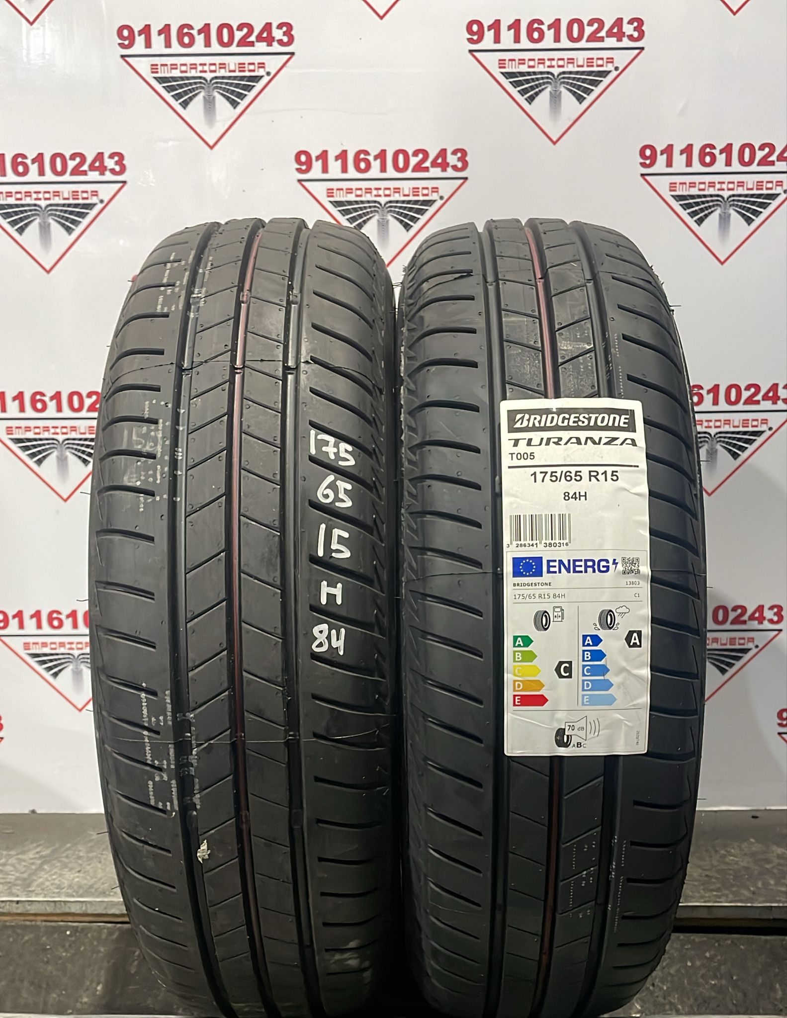 BRIDGESTONE T005 USADO PREMIUM  175/65 R15 84 H